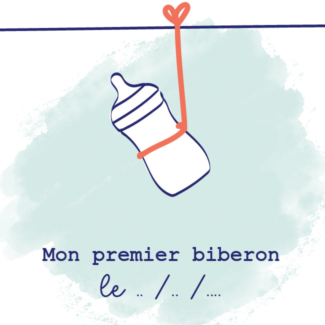 Affiche à composer : les premières fois de bébé