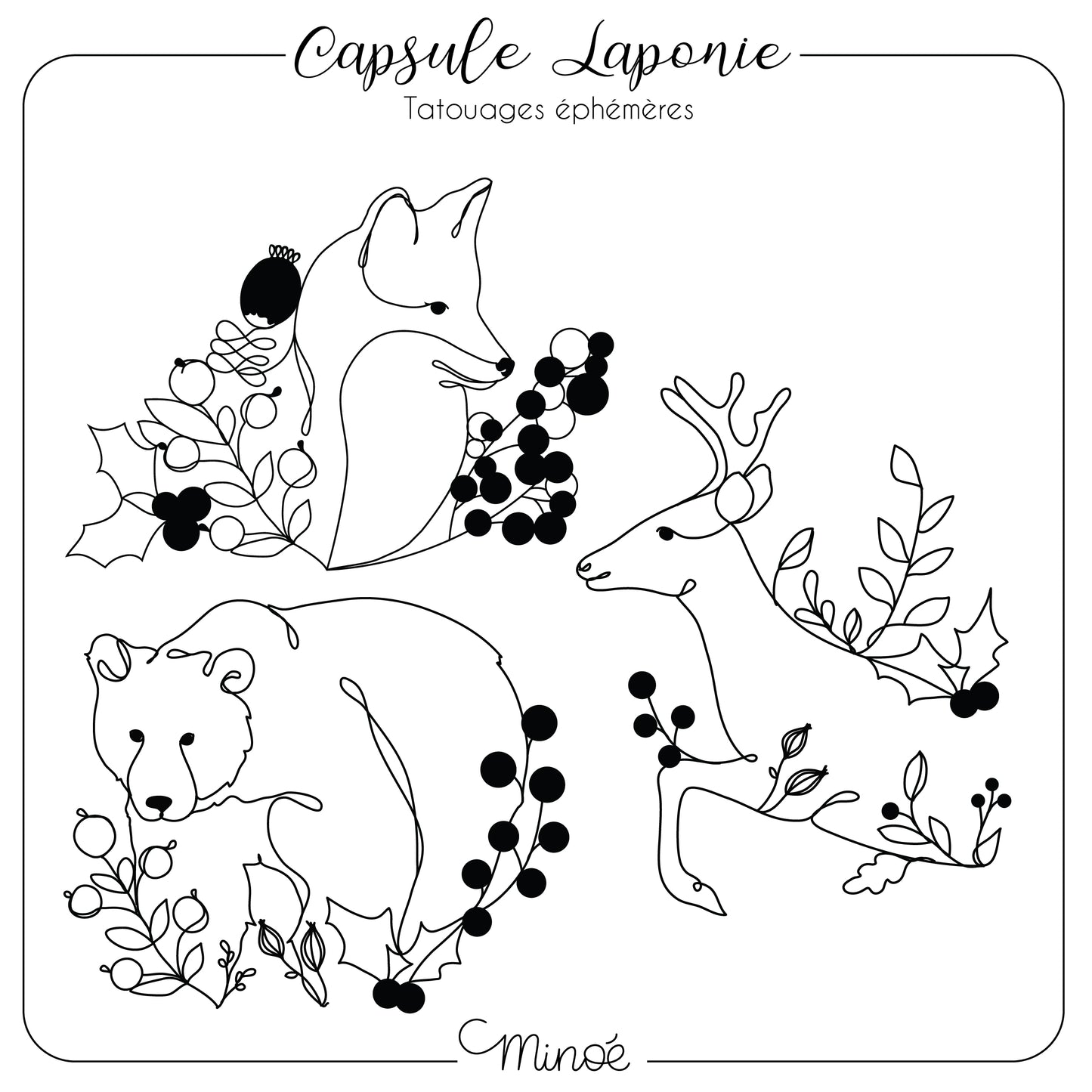 Capsule Laponie : tatouage éphémère