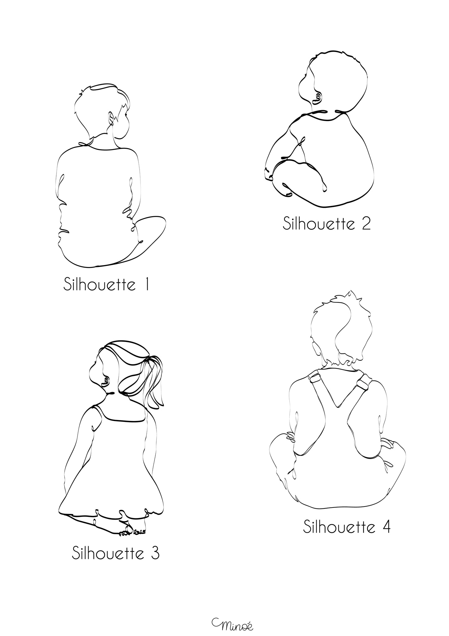 Support d'empreintes - couronne et enfant