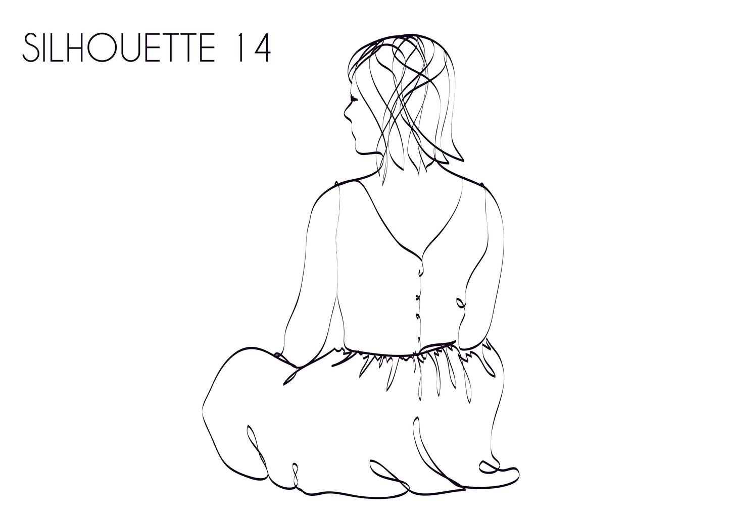 Illustration personnalisée : recette pour une mamie heureuse