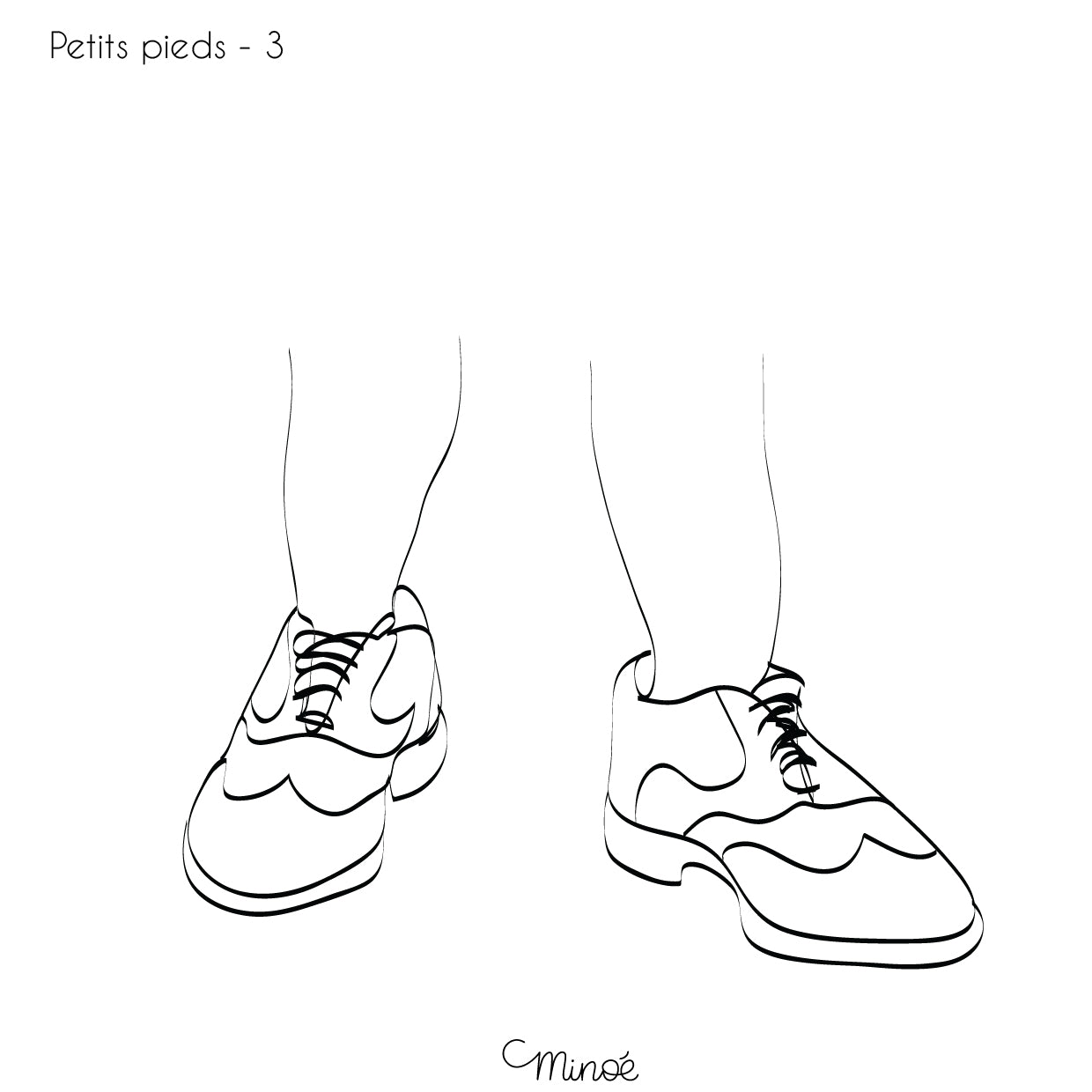 Chouette maman et petits pieds : illustration et bagagerie