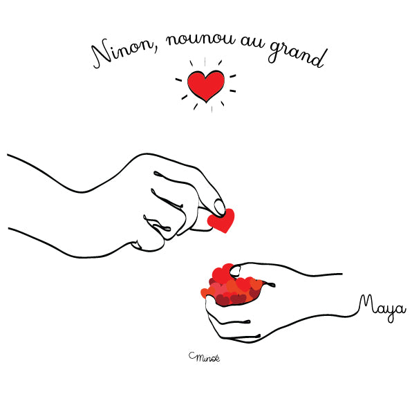 Cadeau de fin d'année : maîtresse- maître - nounou au grand coeur