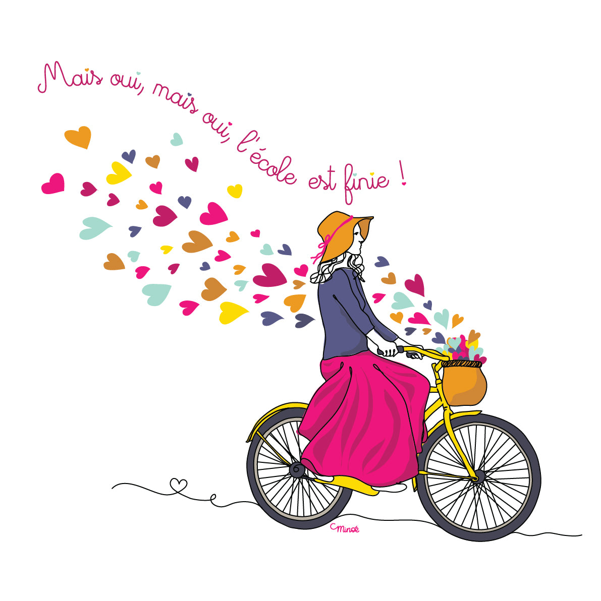 Mais oui mais oui, l'école et l'année sont finies !