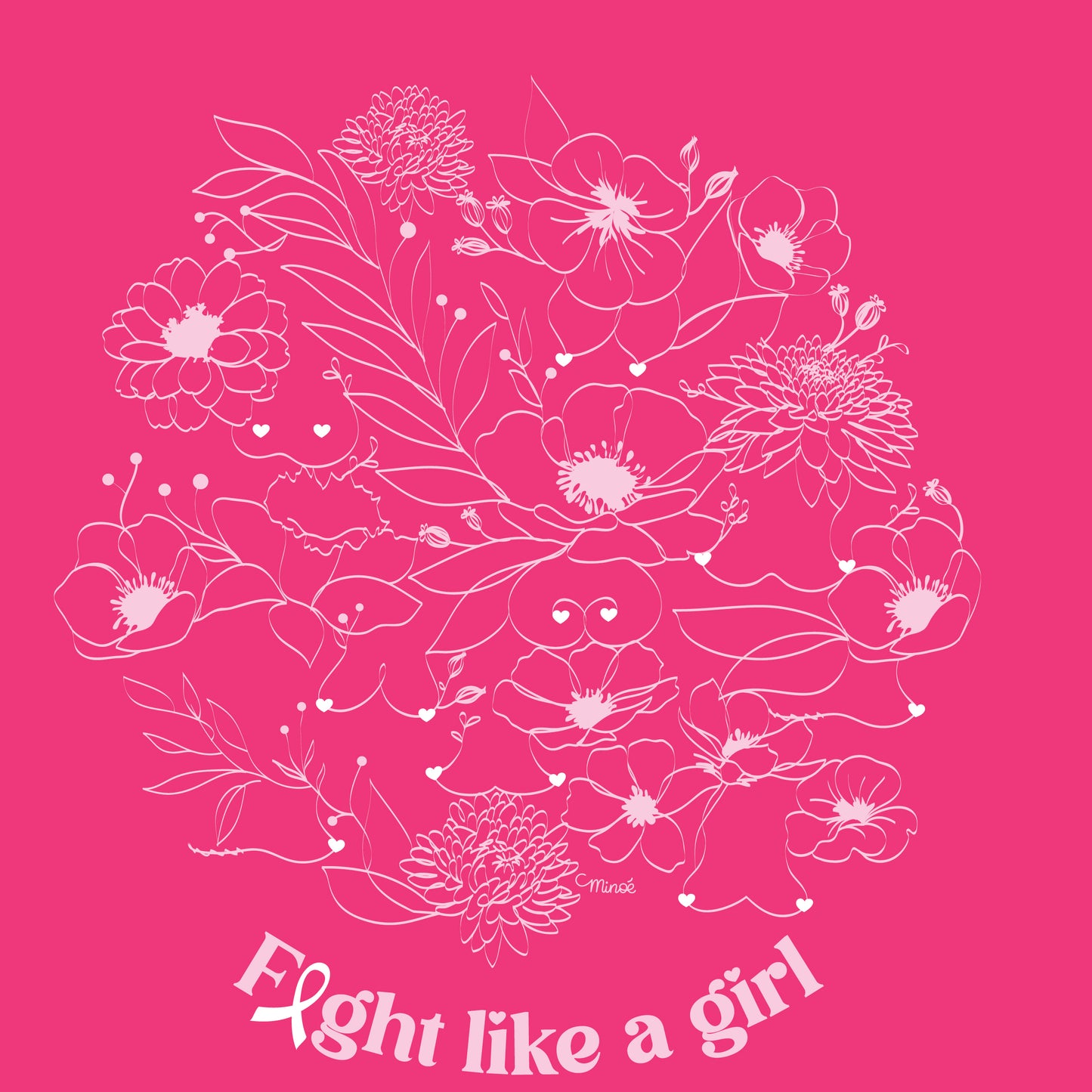Capsule octobre rose : T-shirt col rond