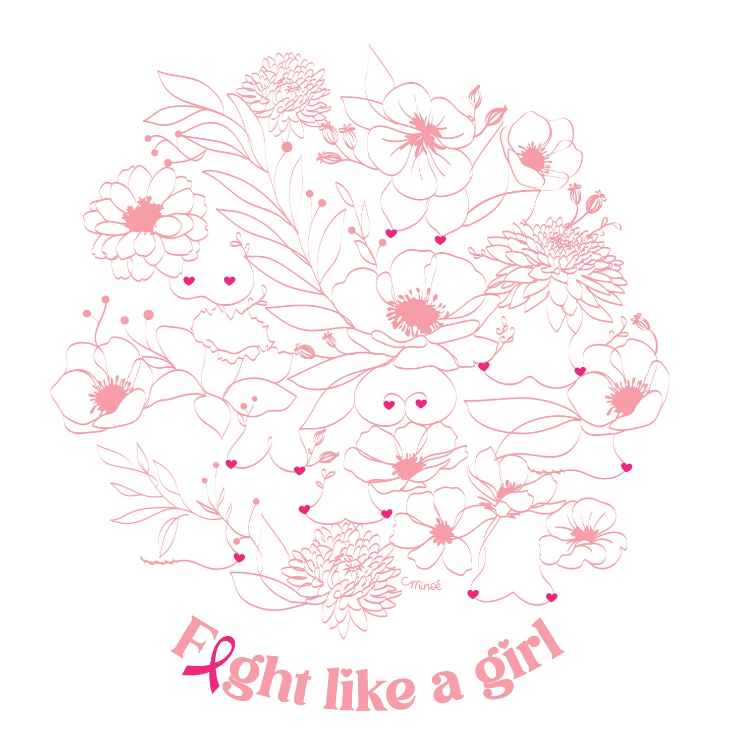 Capsule octobre rose : T-shirt col rond