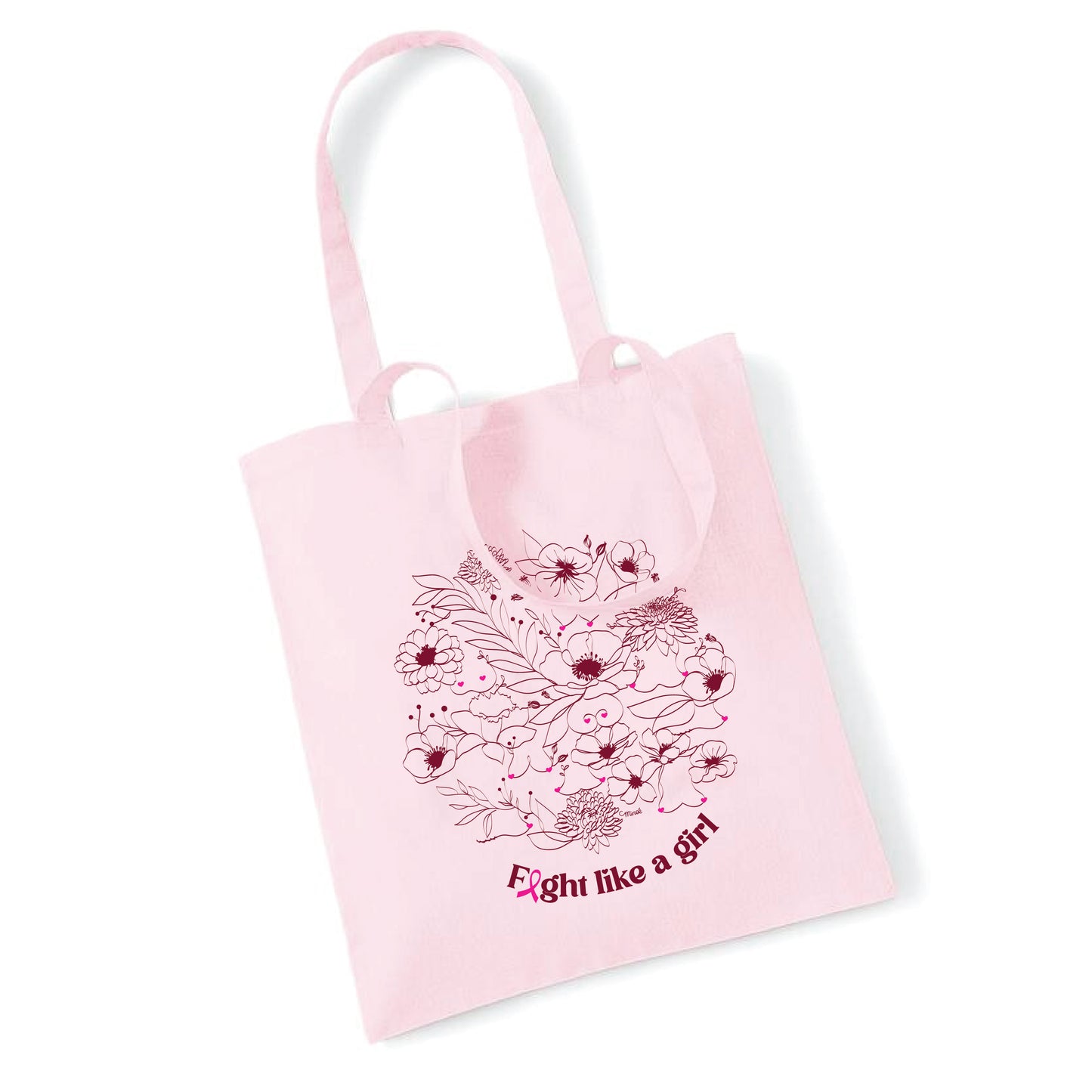 Capsule octobre rose : Tote bag en coton