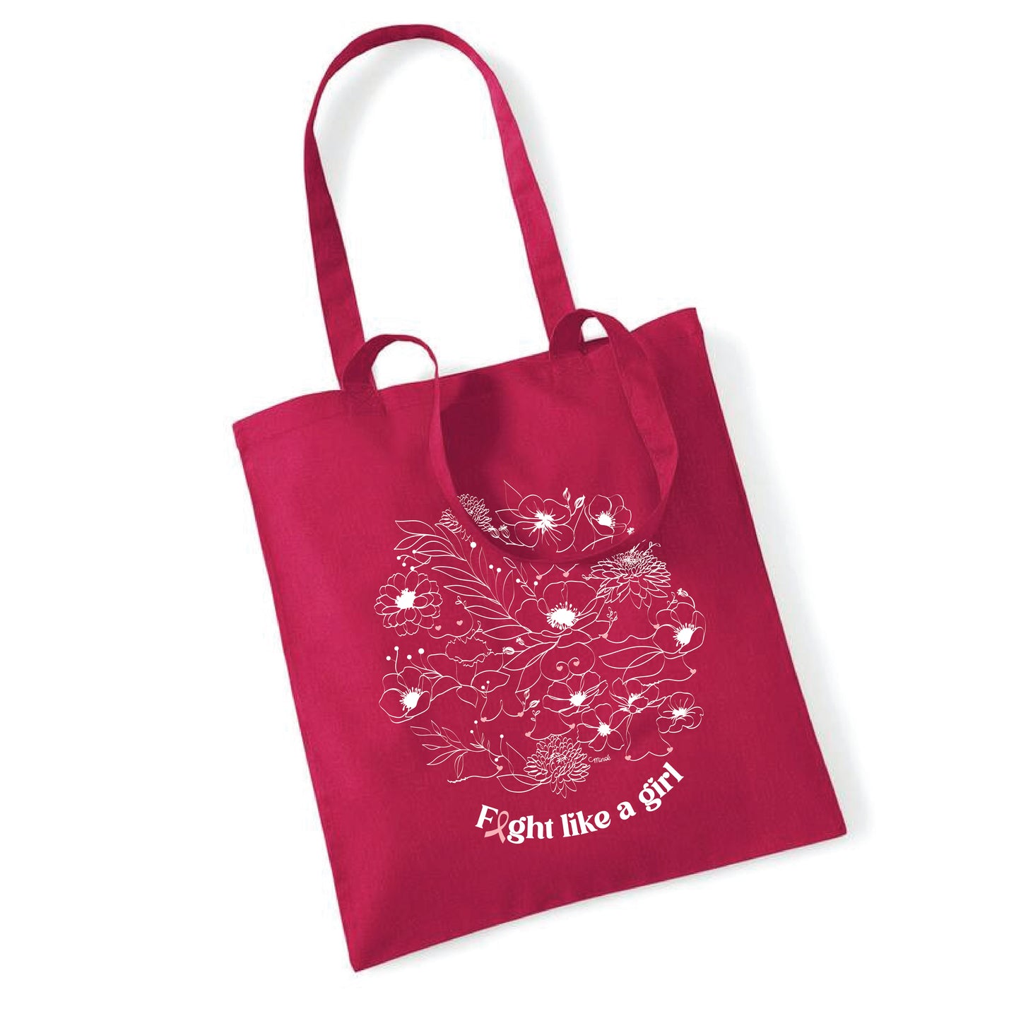 Capsule octobre rose : Tote bag en coton