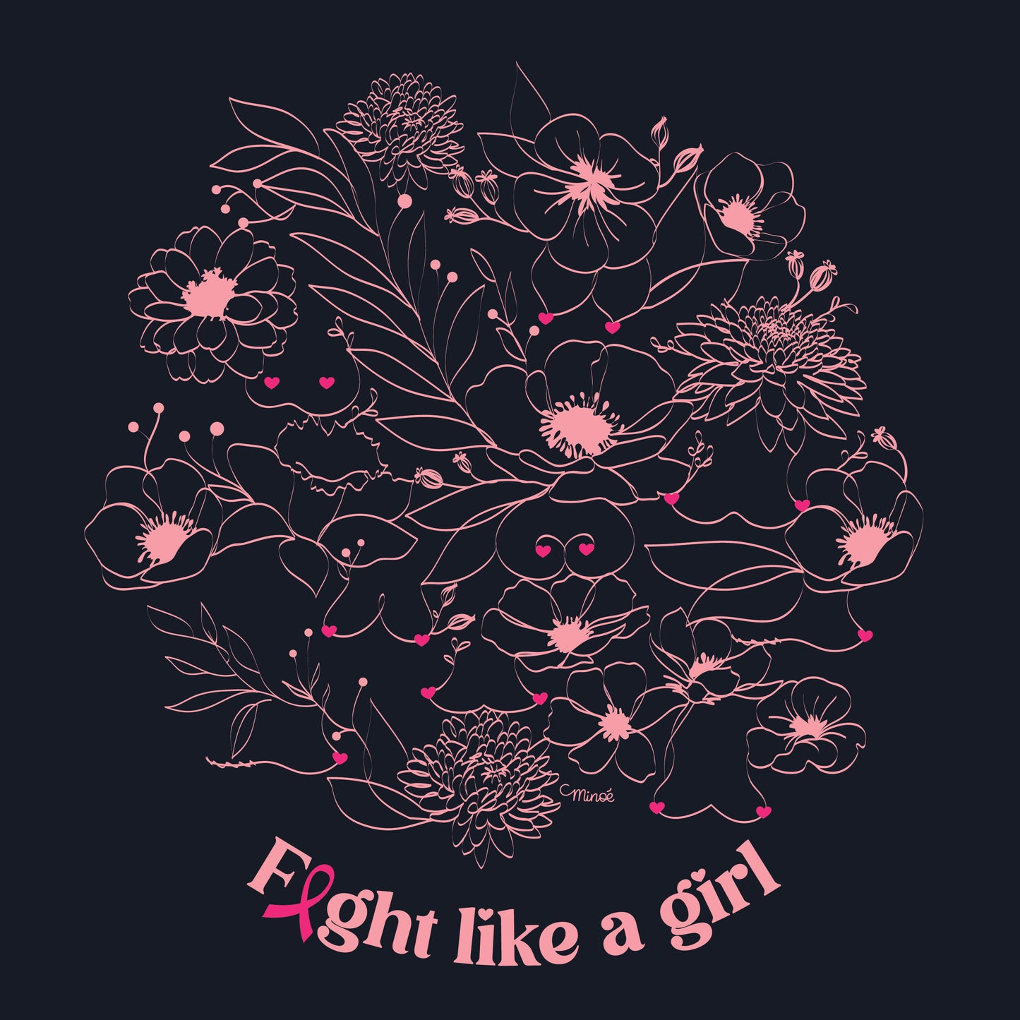 Capsule octobre rose : T-shirt col rond