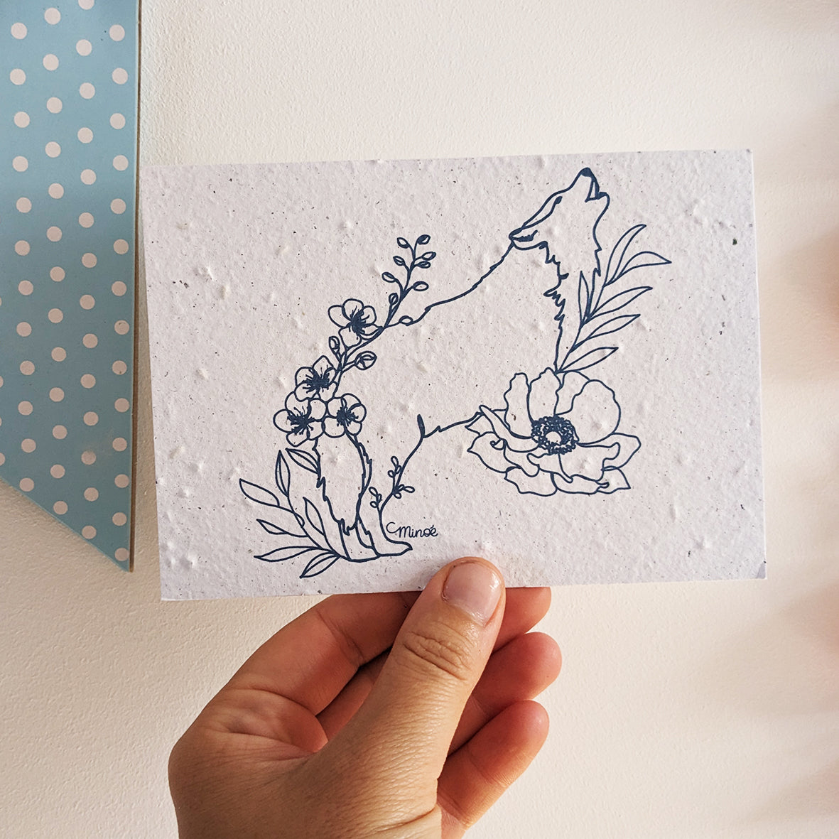 Capsule bestiaire fleuri : Cartes à planter