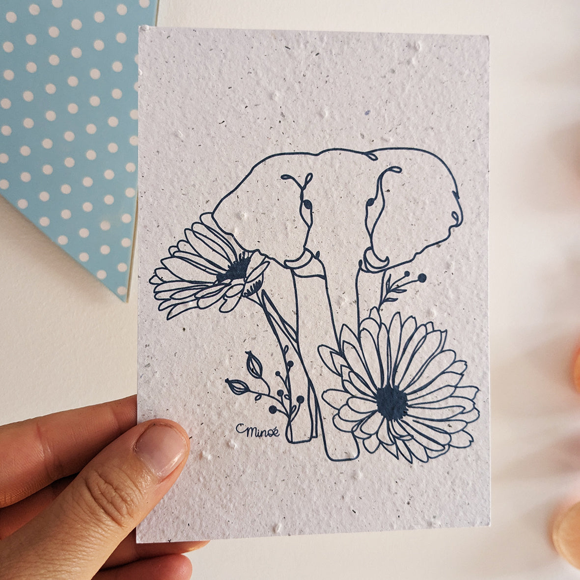 Capsule bestiaire fleuri : Cartes à planter