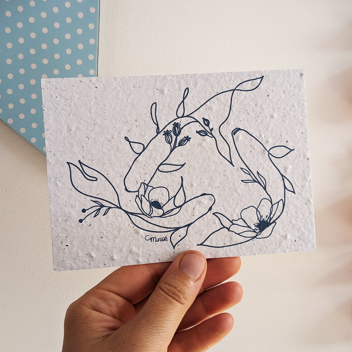 Capsule bestiaire fleuri : Cartes à planter