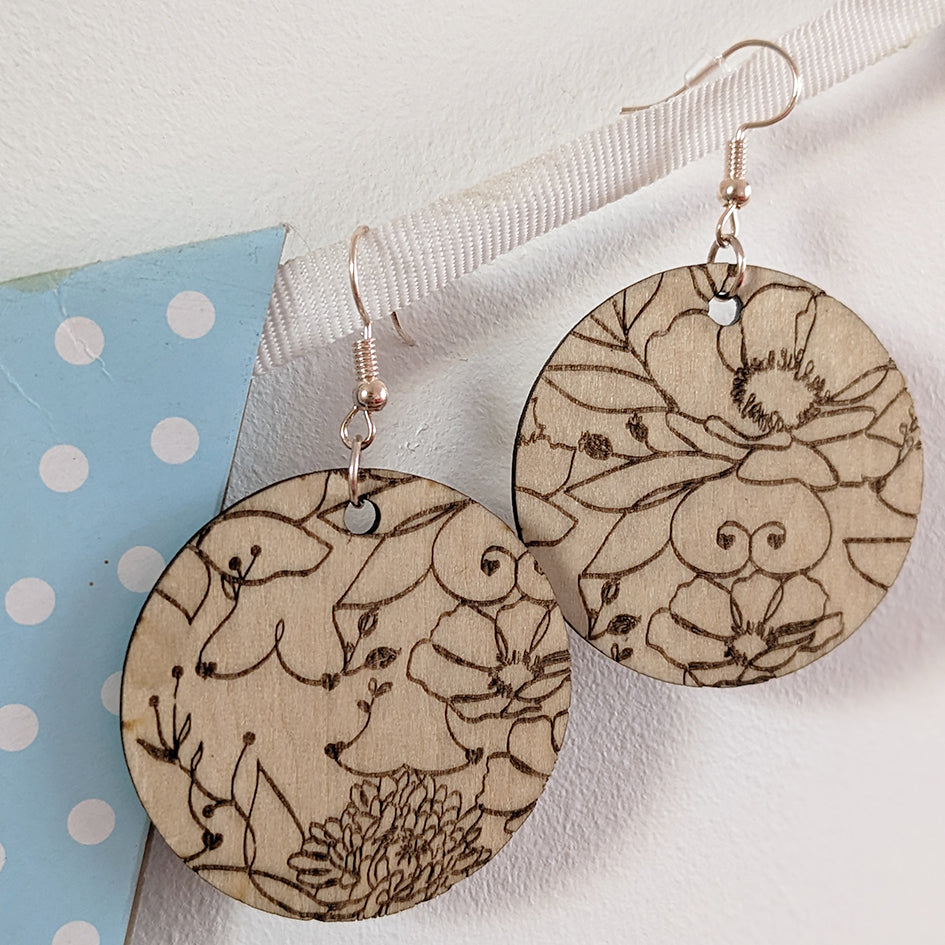 Capsule octobre rose : Boucles d'oreilles