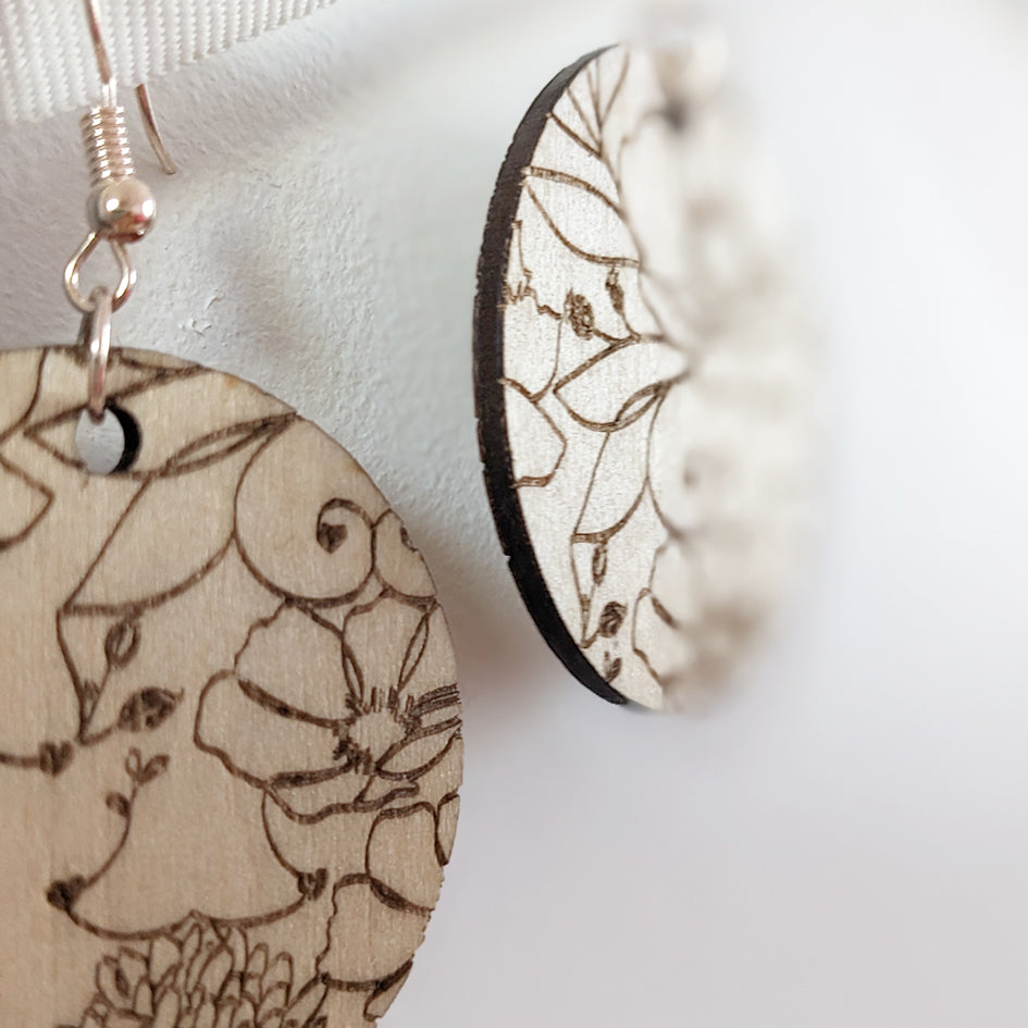 Capsule octobre rose : Boucles d'oreilles