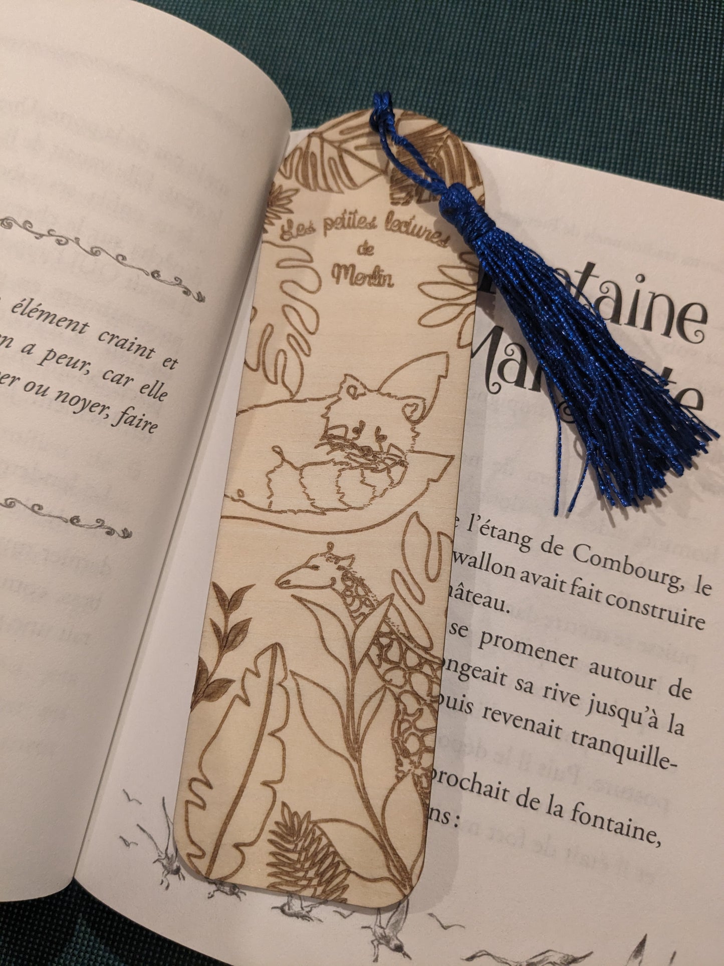 Marque-page personnalisé - animaux