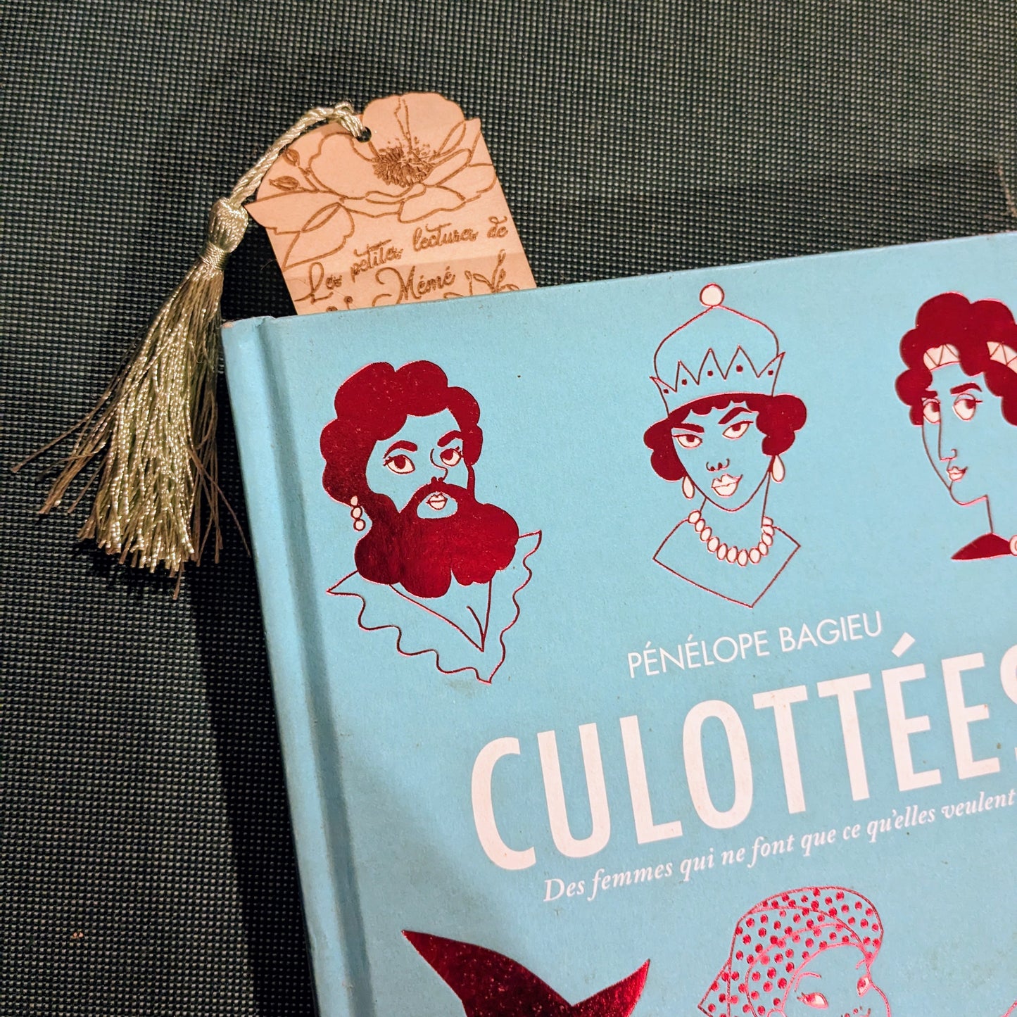 Marque-page personnalisé - fleurs