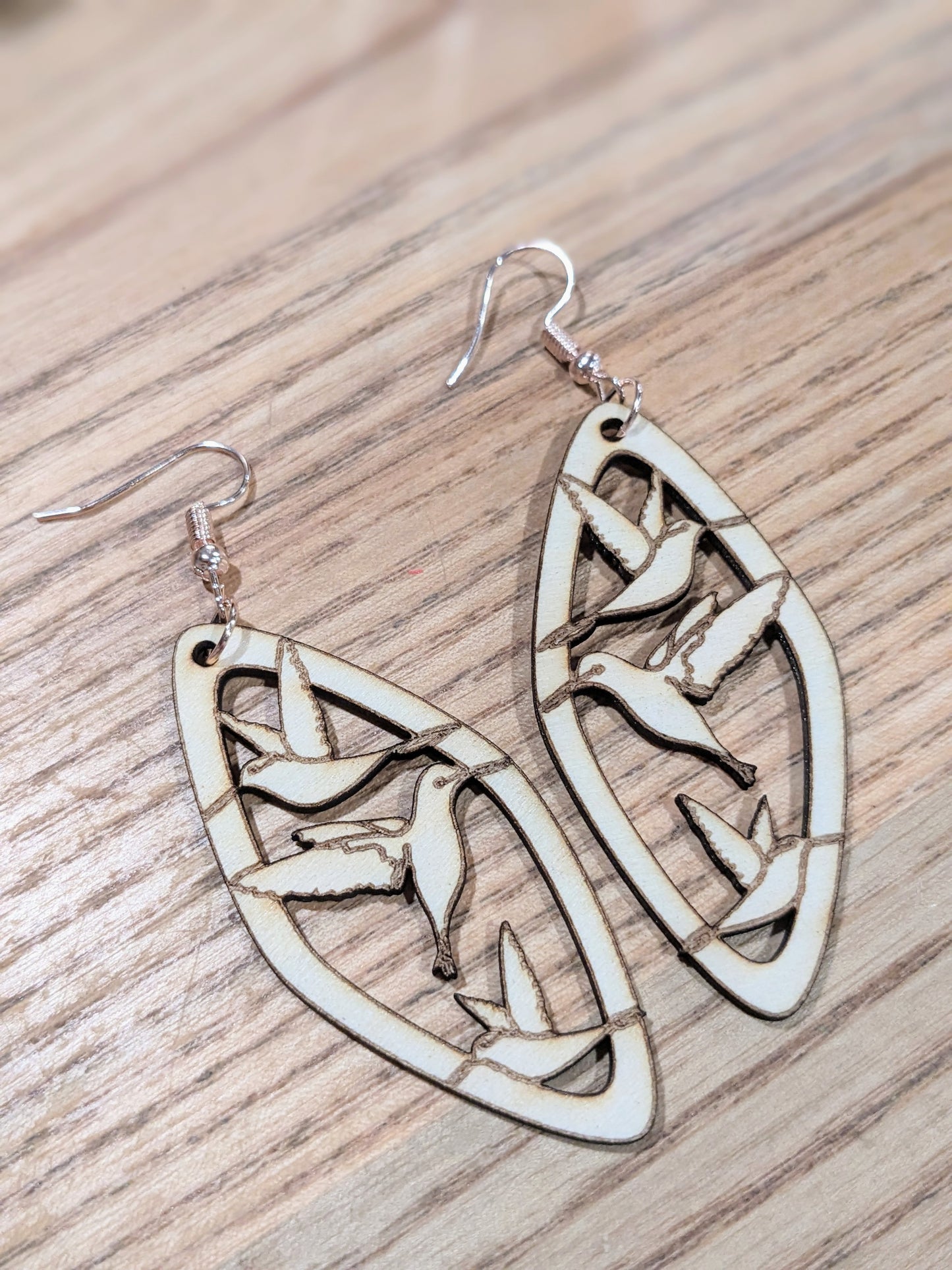 Boucles d'oreilles colibris