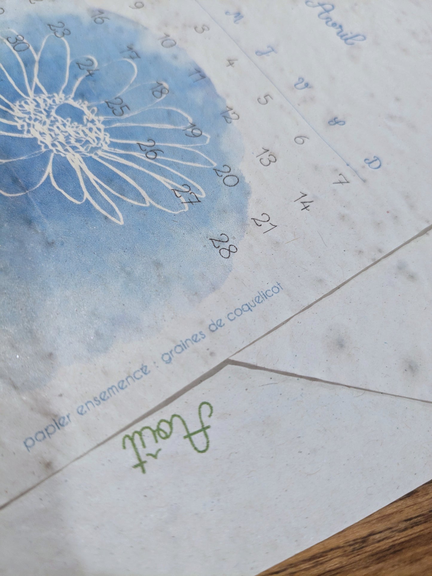 Calendrier à planter - 2024