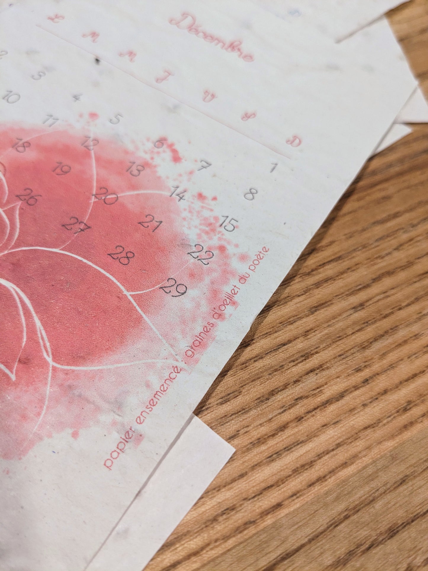 Calendrier à planter - 2024