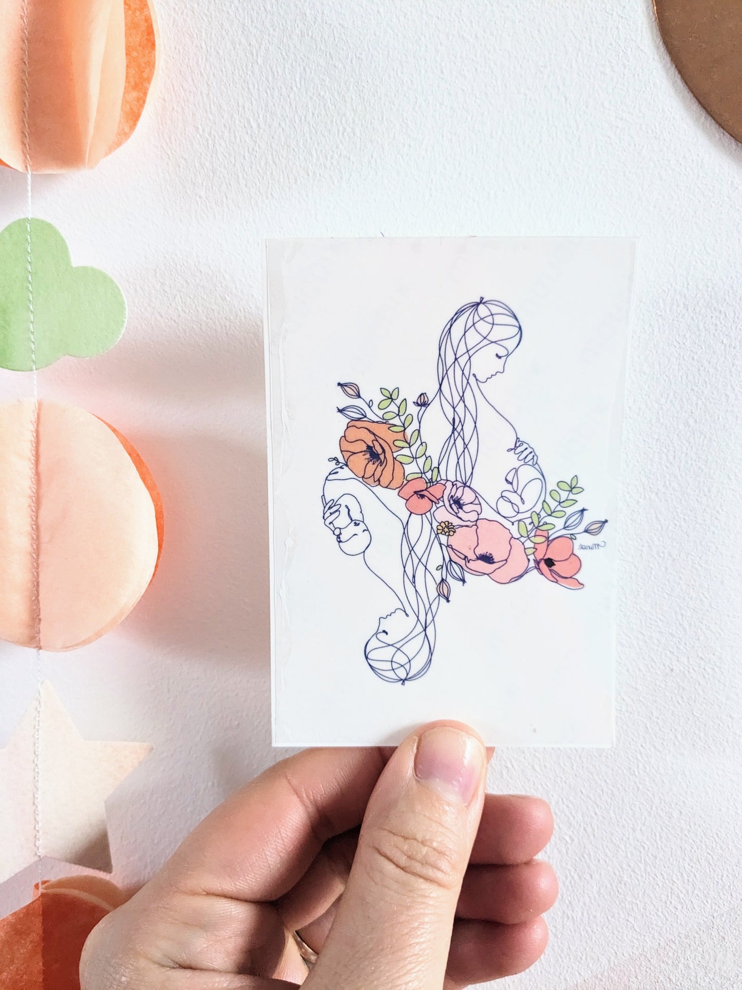 Tatouage Maman bébé