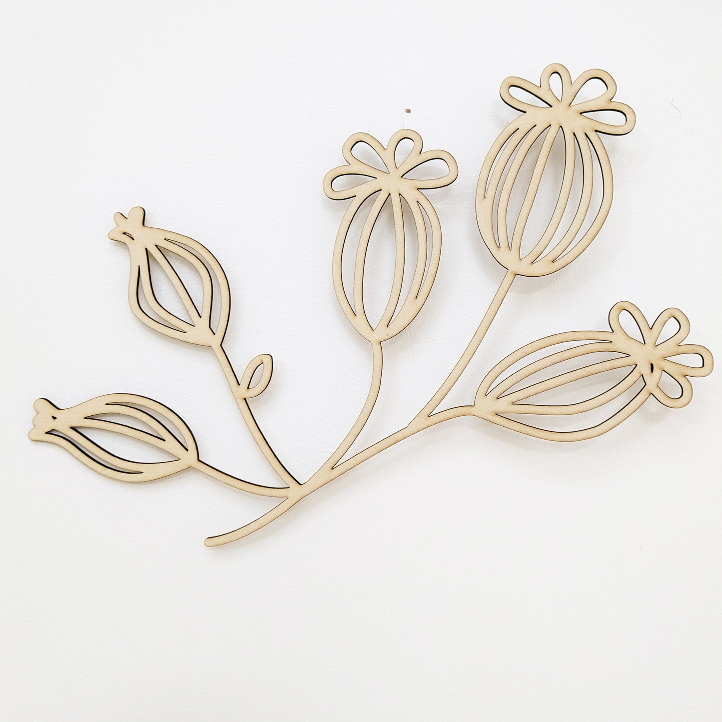 Décoration murale en bois : gamme végétale