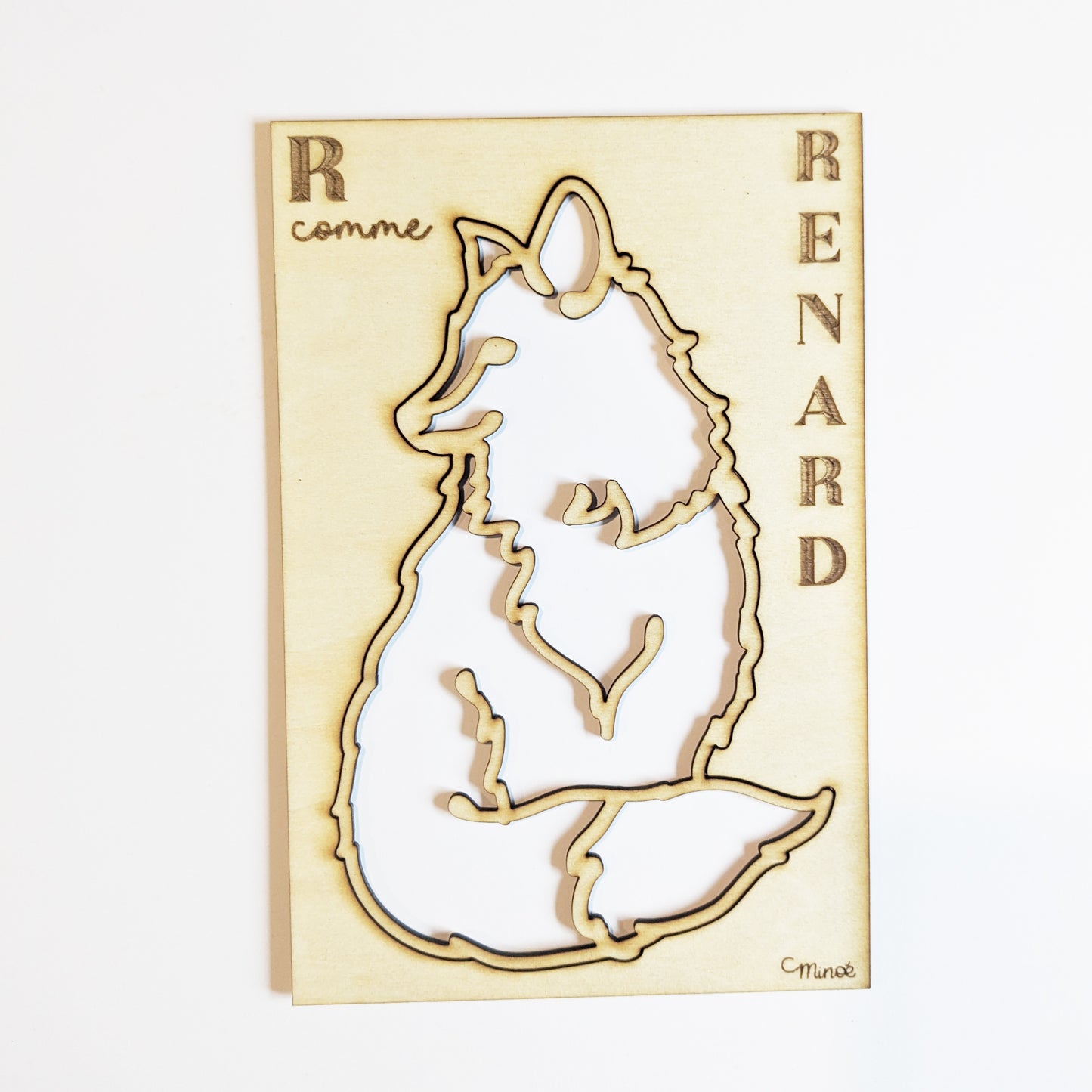 Cartes déco murale ABC Animaux