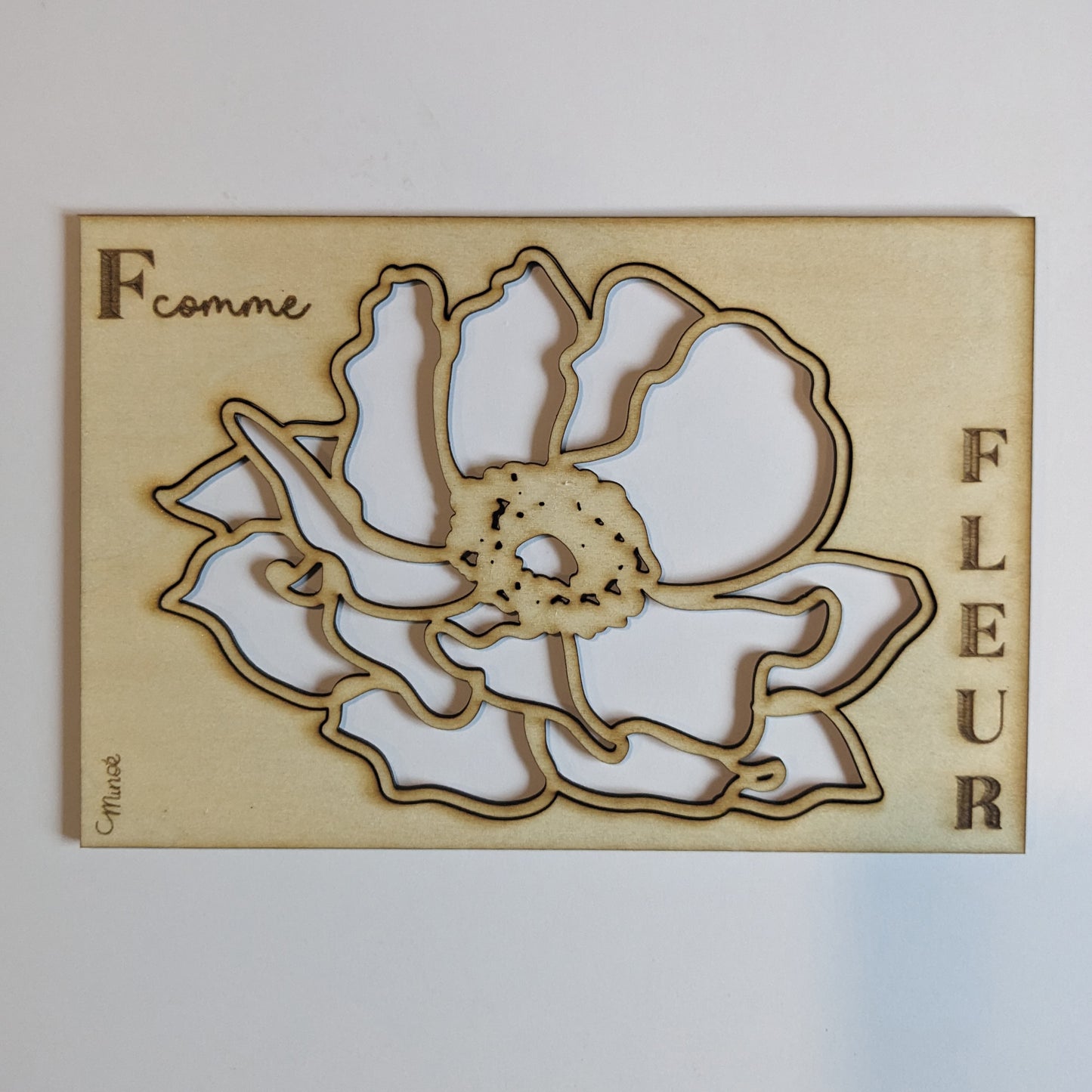 Cartes déco murale ABC Animaux