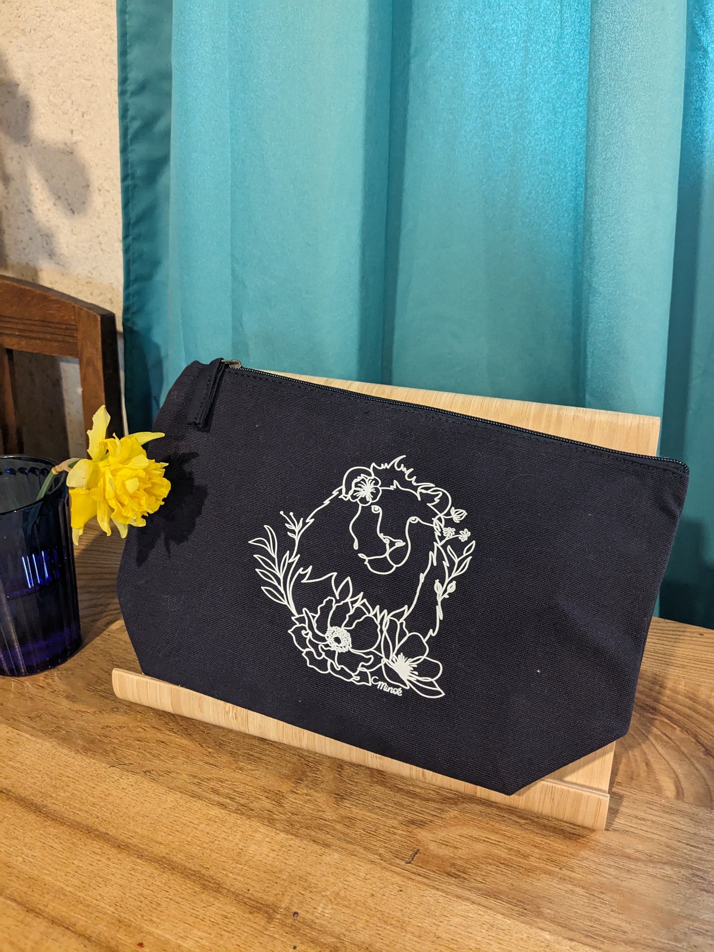 Trousse zippée coton bio