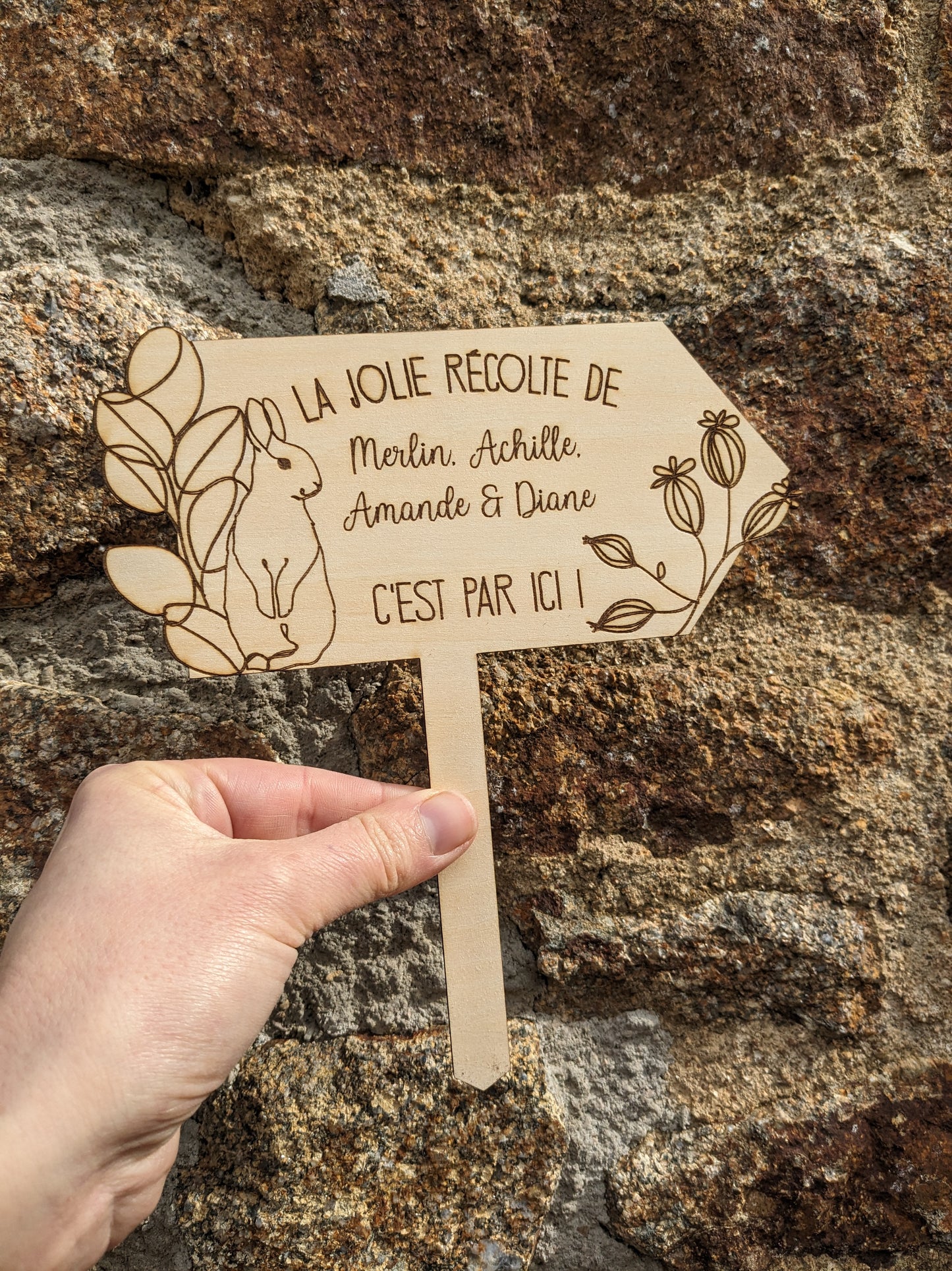 Petite pancarte de Pâques