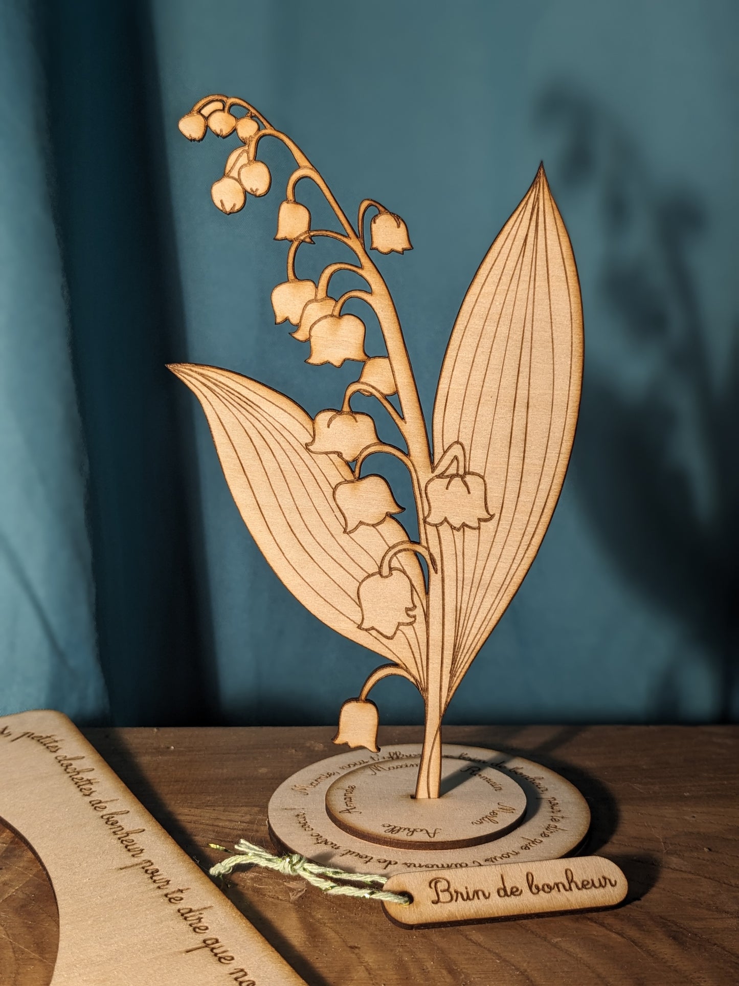 Brin de muguet et clochettes de bonheur