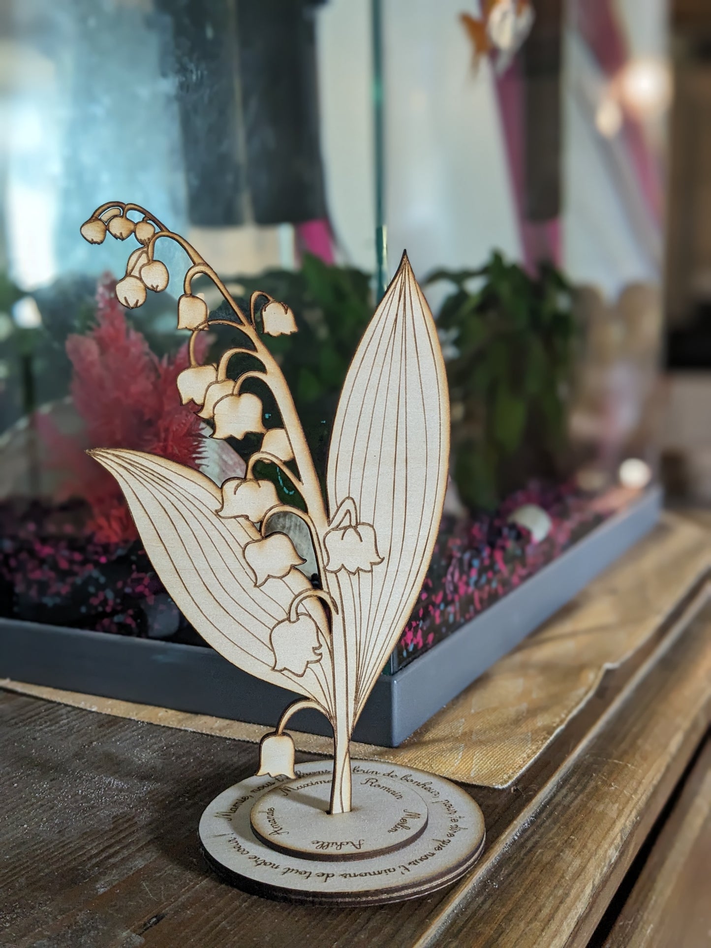 Brin de muguet et clochettes de bonheur