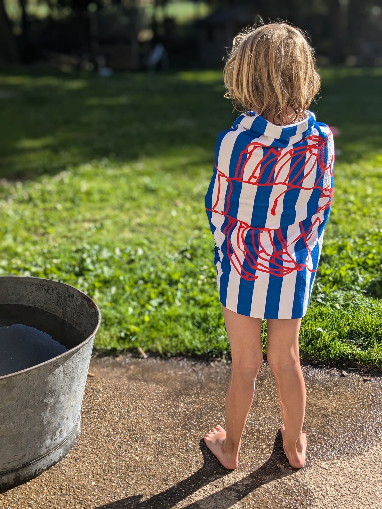 Keep calm & adopte un homard : les serviettes de bain