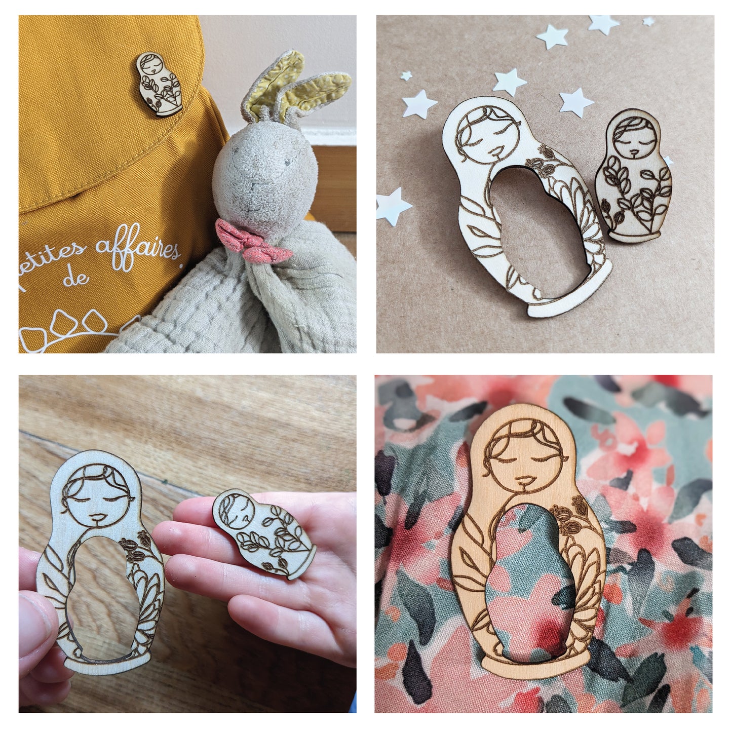 Broche premier jour ( et les suivants )