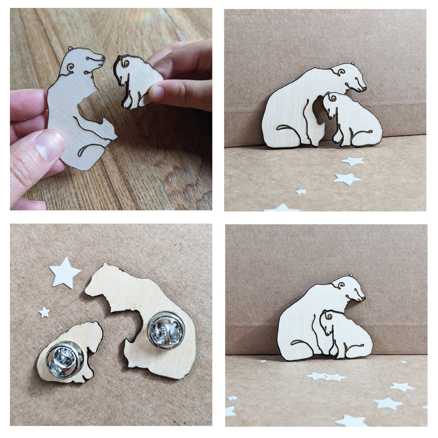 Broche premier jour ( et les suivants )