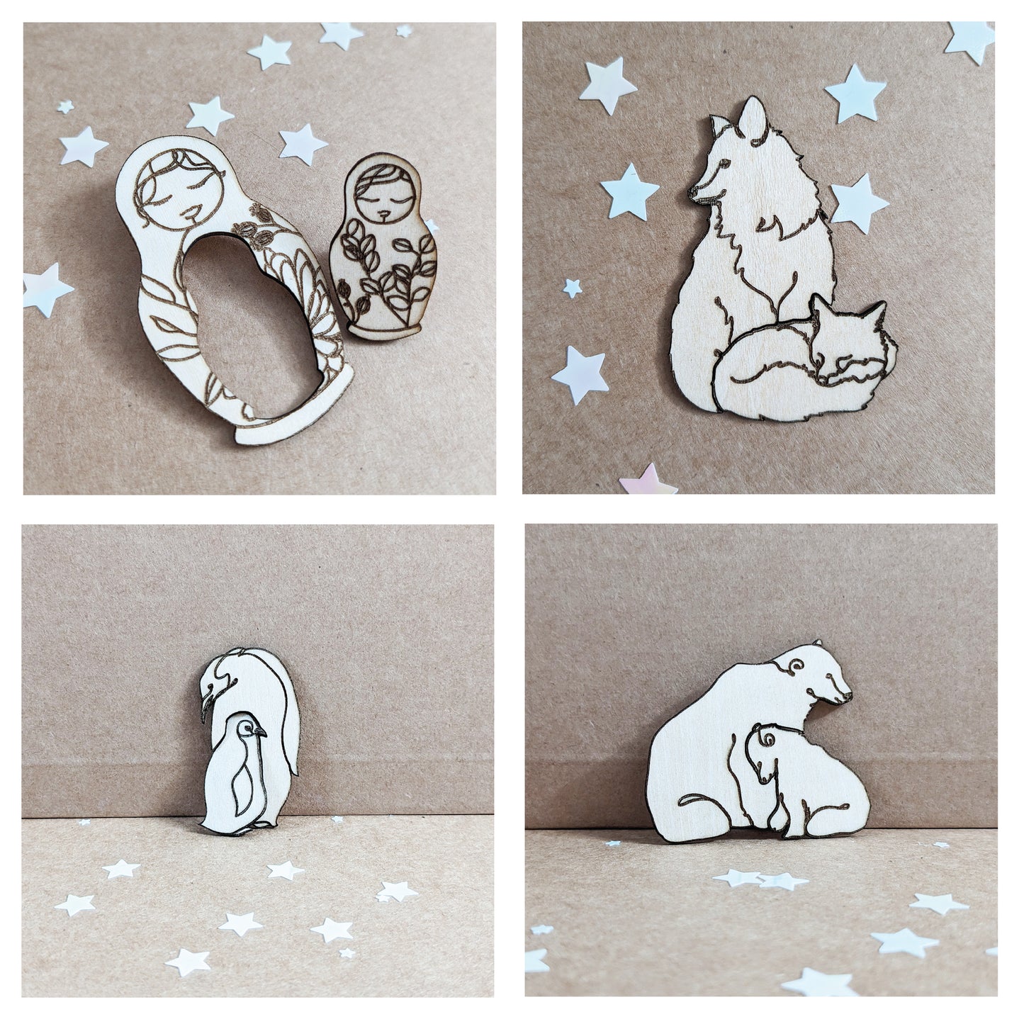 Broche premier jour ( et les suivants )