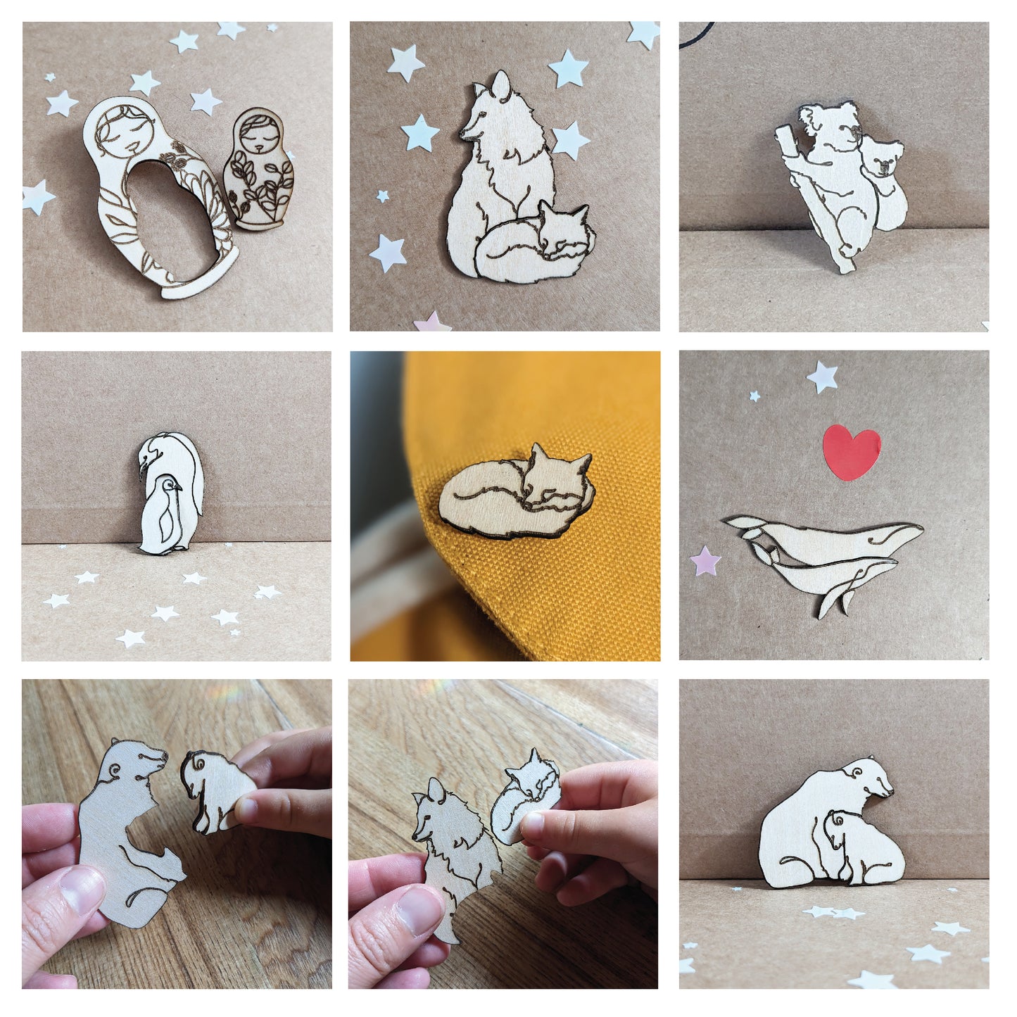 Broche premier jour ( et les suivants )