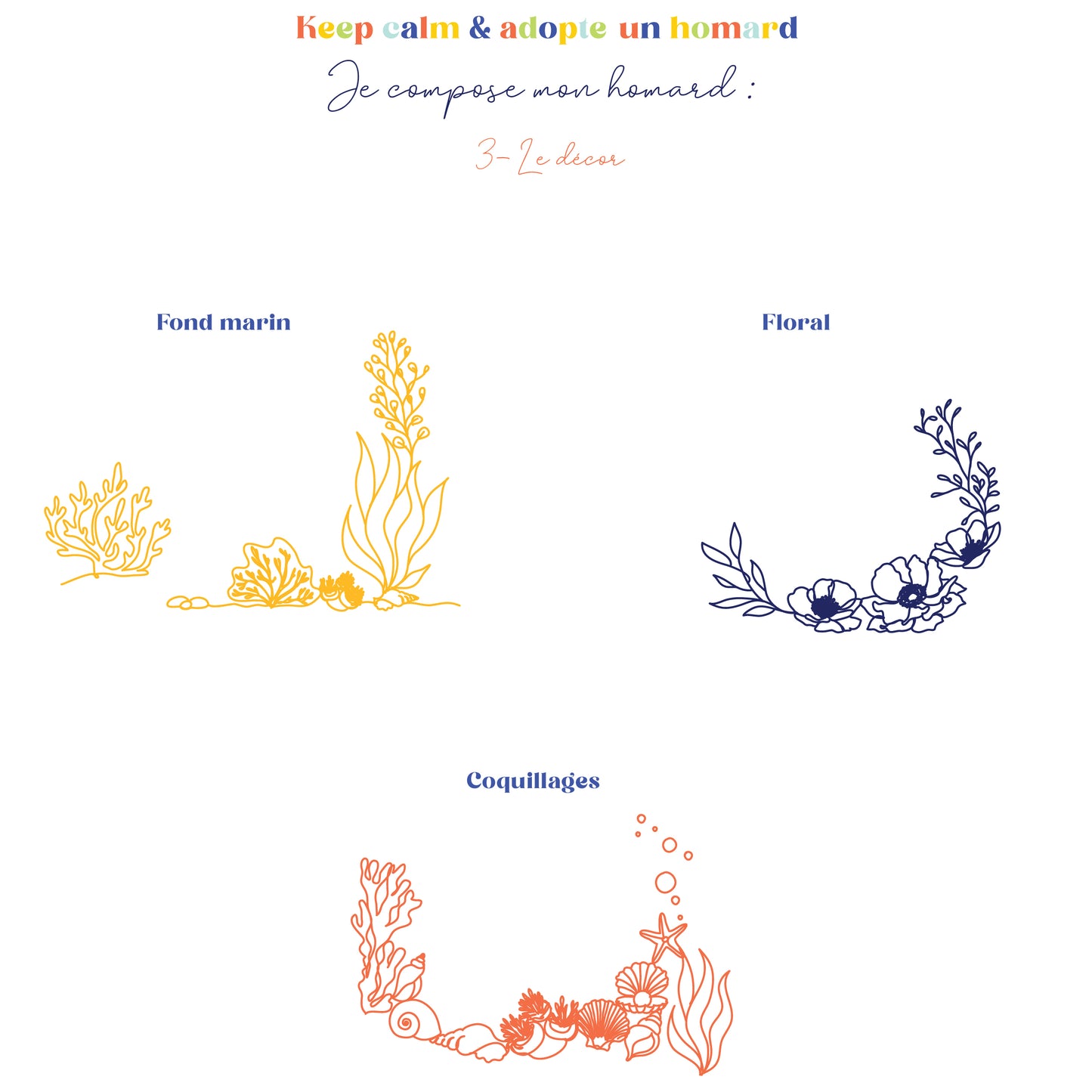 Keep calm & adopte un homard : les serviettes de bain