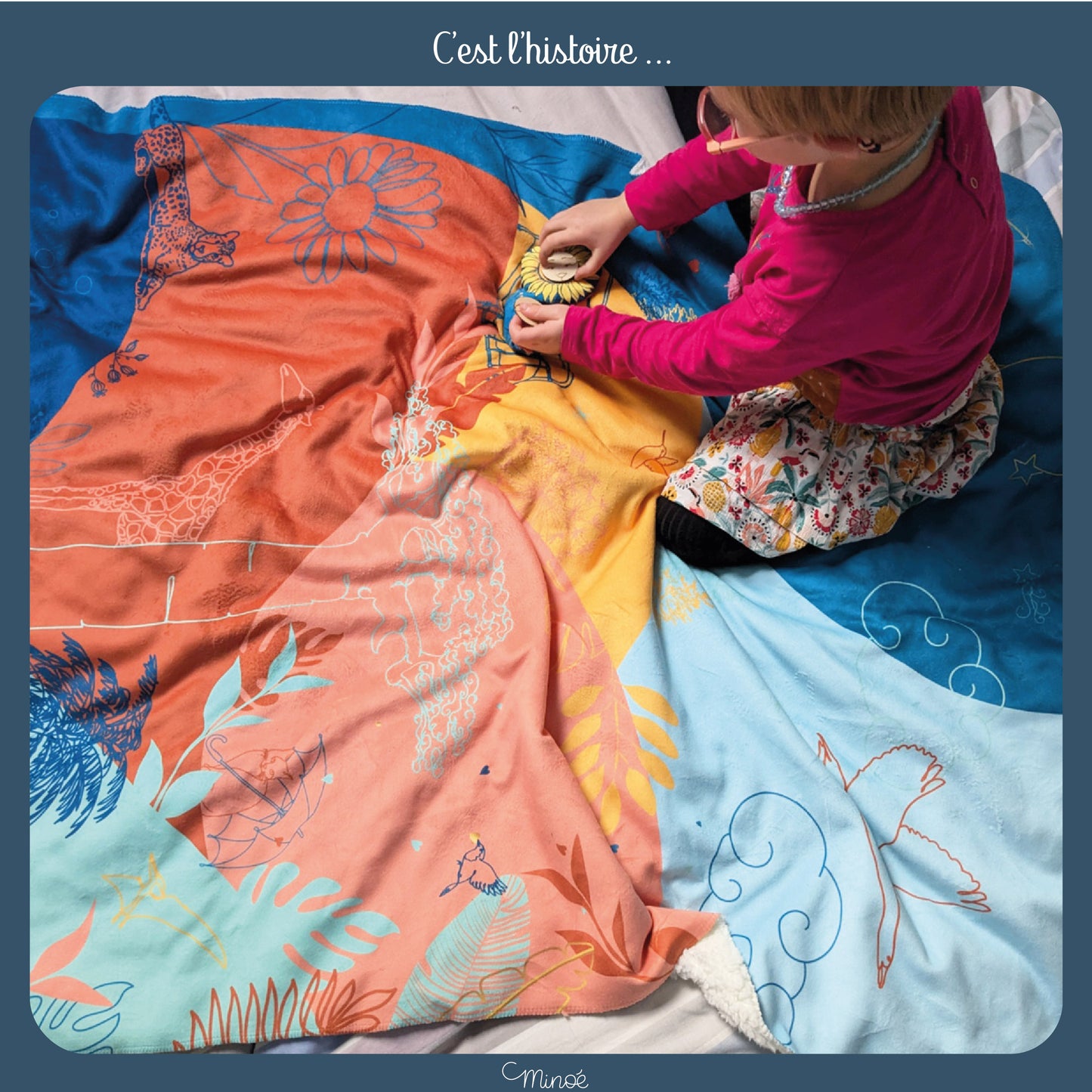 Le plaid tout doux qui racontait des histoires
