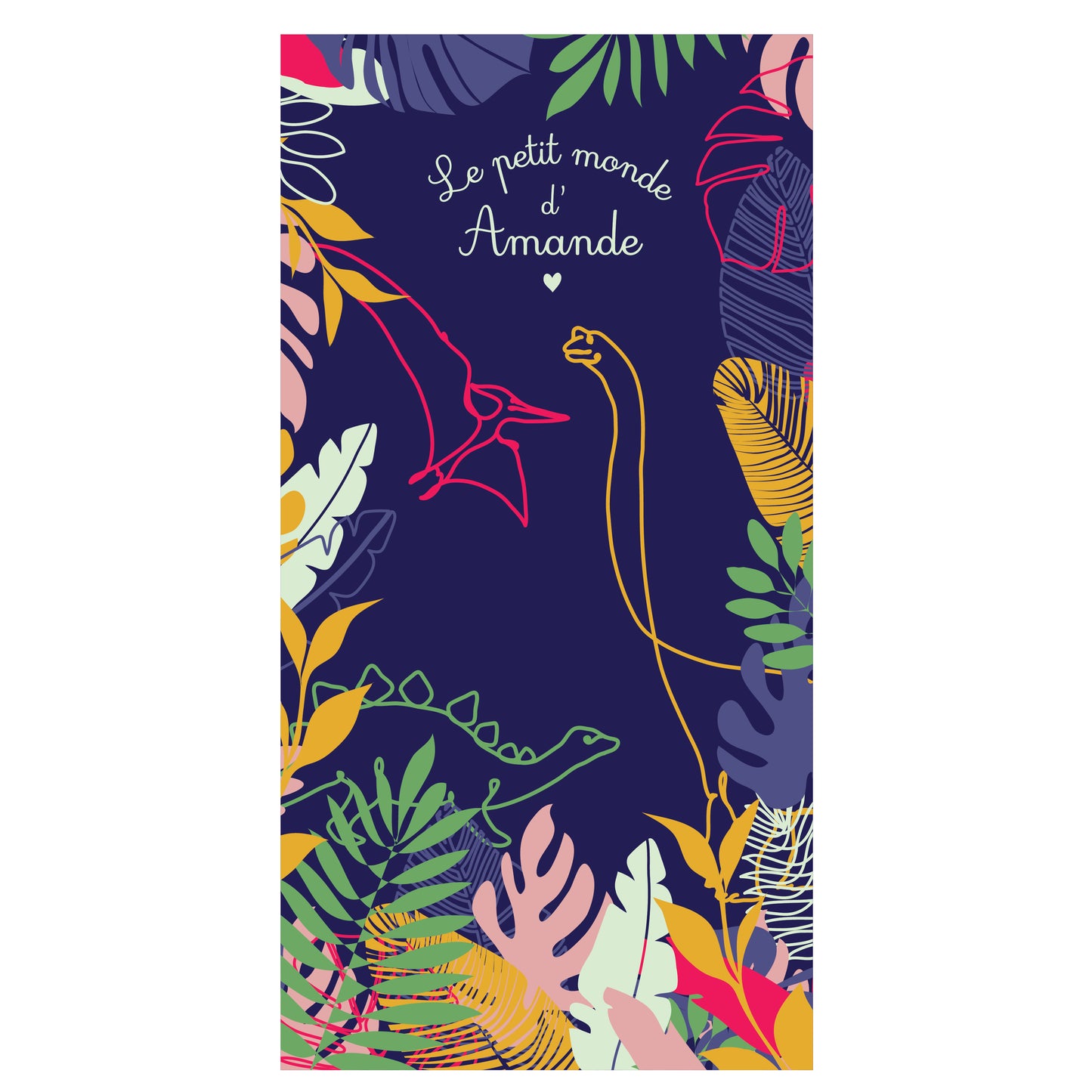 Serviette de bain personnalisée ~ Le petit monde de ...
