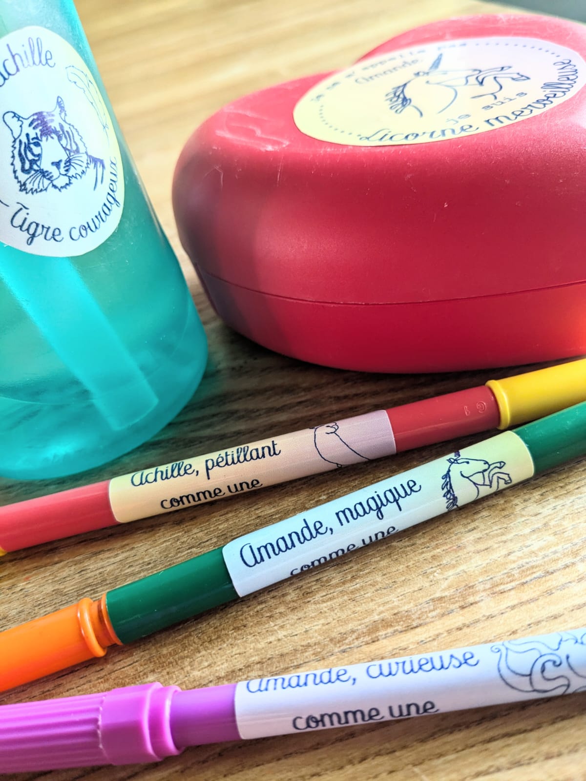 Les gentilles étiquettes