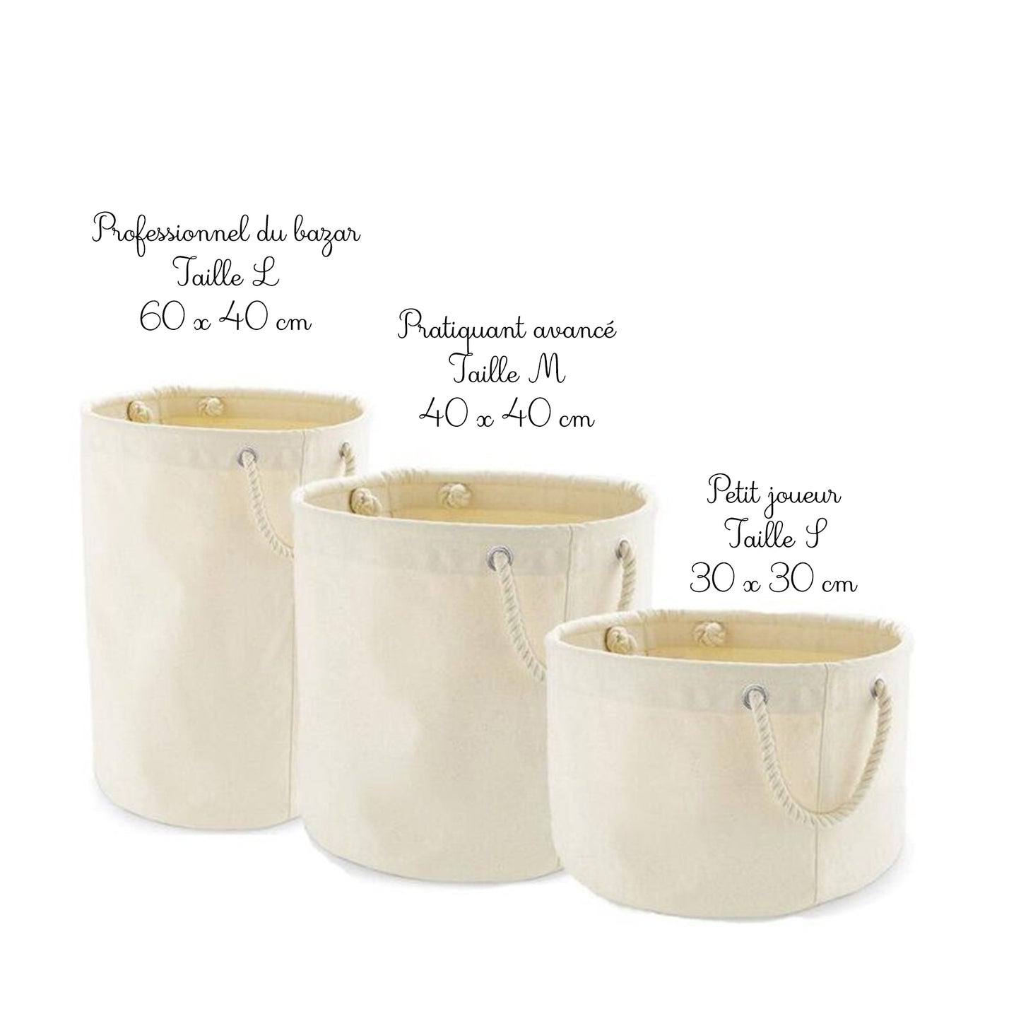 Mes petits trésors à moi : Panière de rangement personnalisée