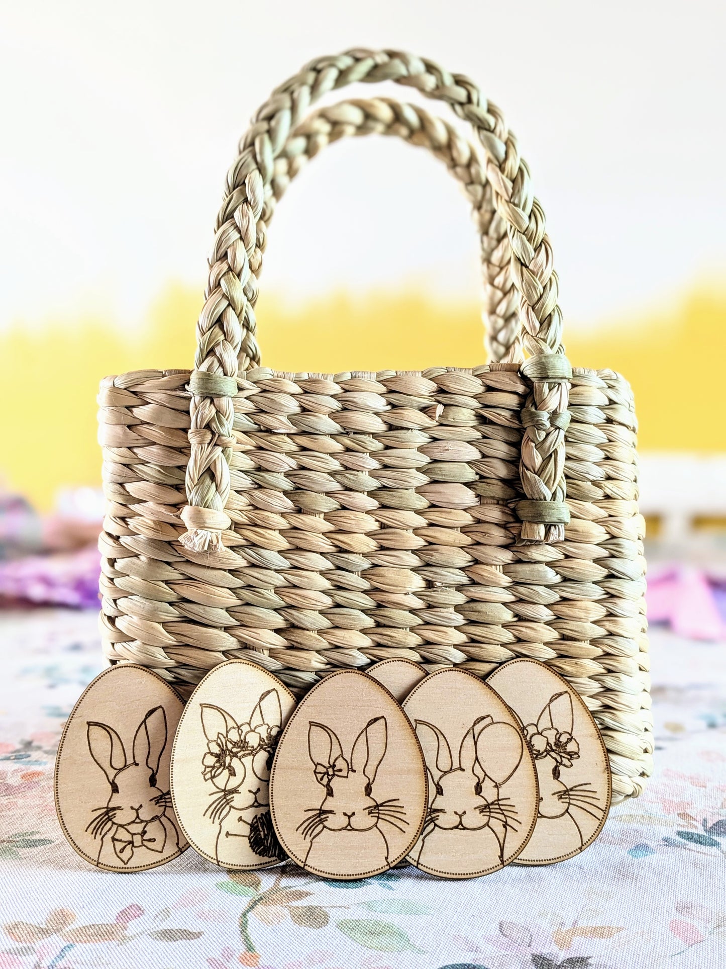 Les oeufs de la famille Lapin