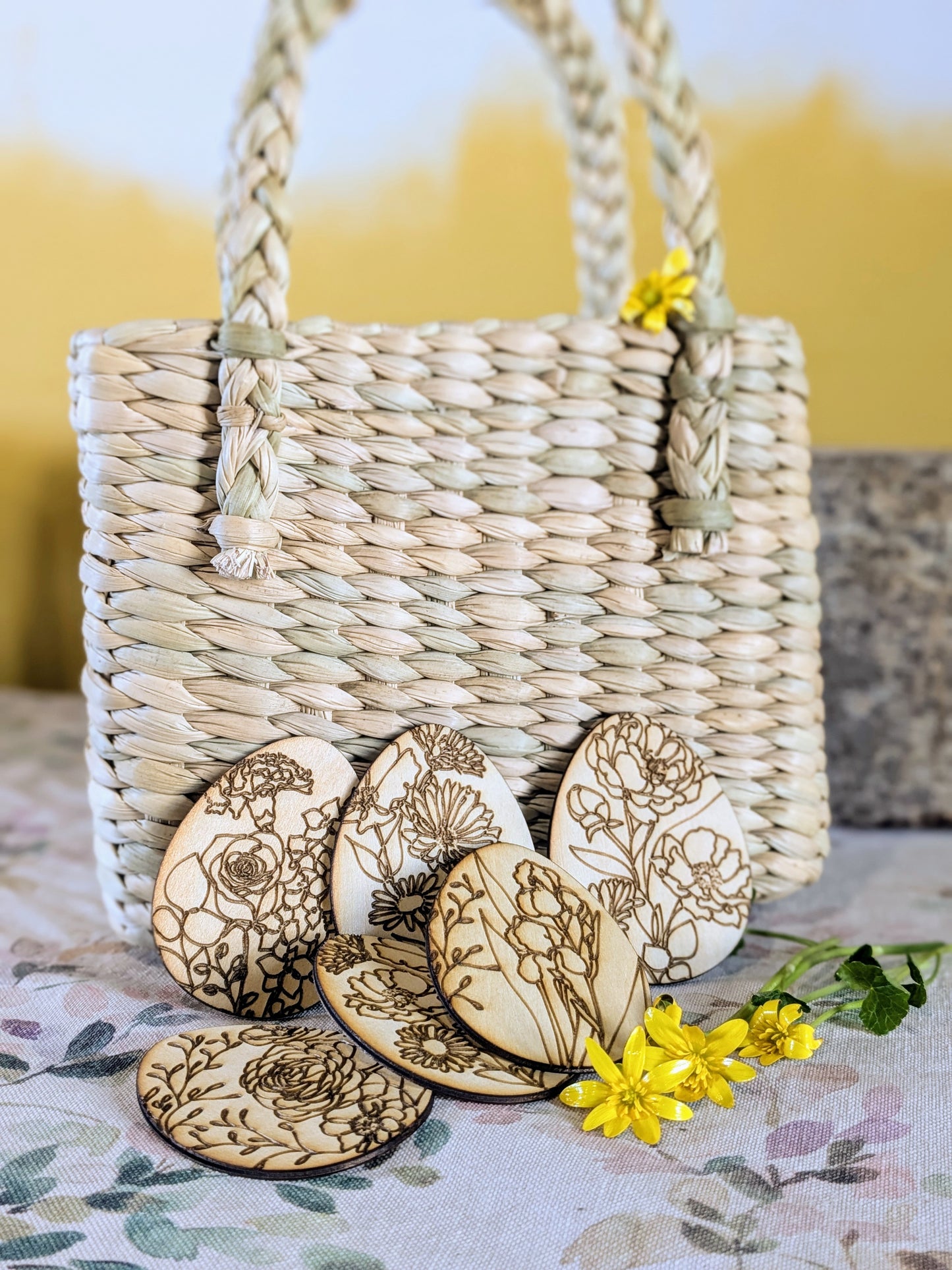 Les p'tits oeufs fleuris