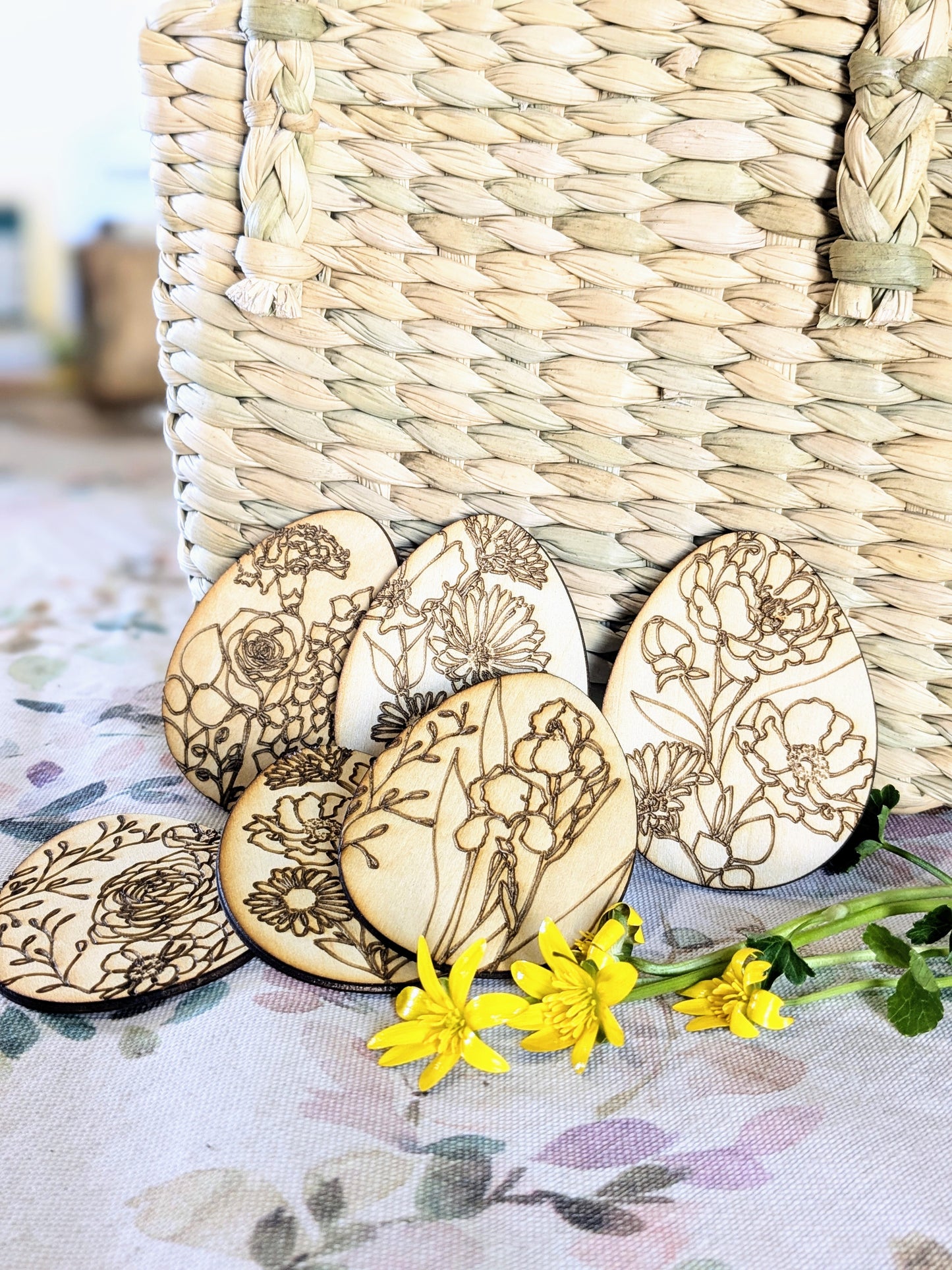 Les p'tits oeufs fleuris