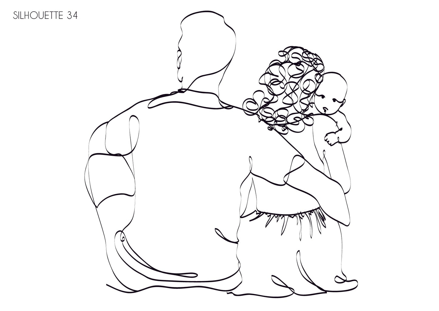 Suspension portrait de famille