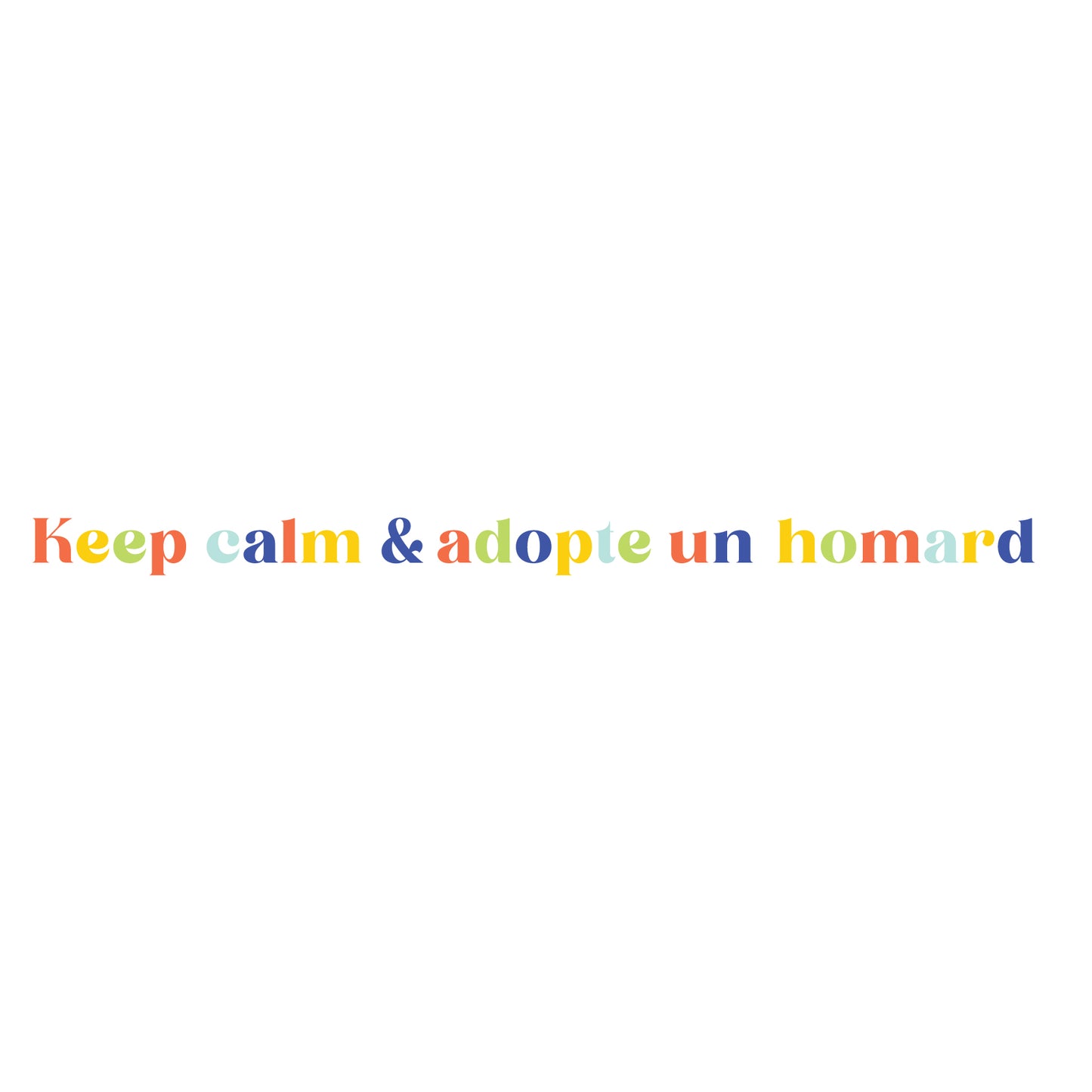 Keep calm & adopte un homard : les serviettes de bain