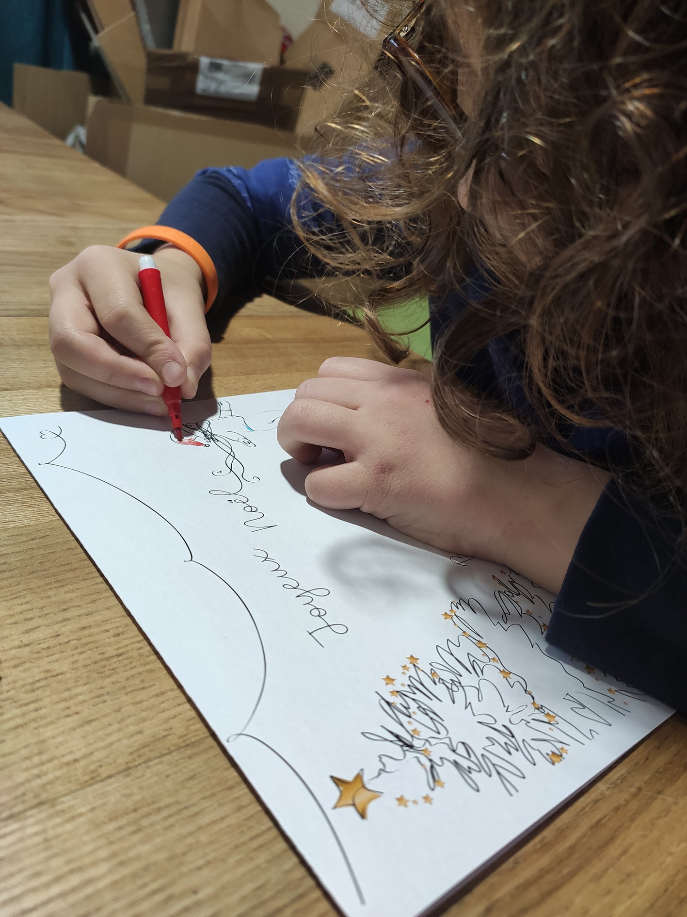 Printable - Illustration Joyeux Noël Maîtresse - Nounou - Atsem