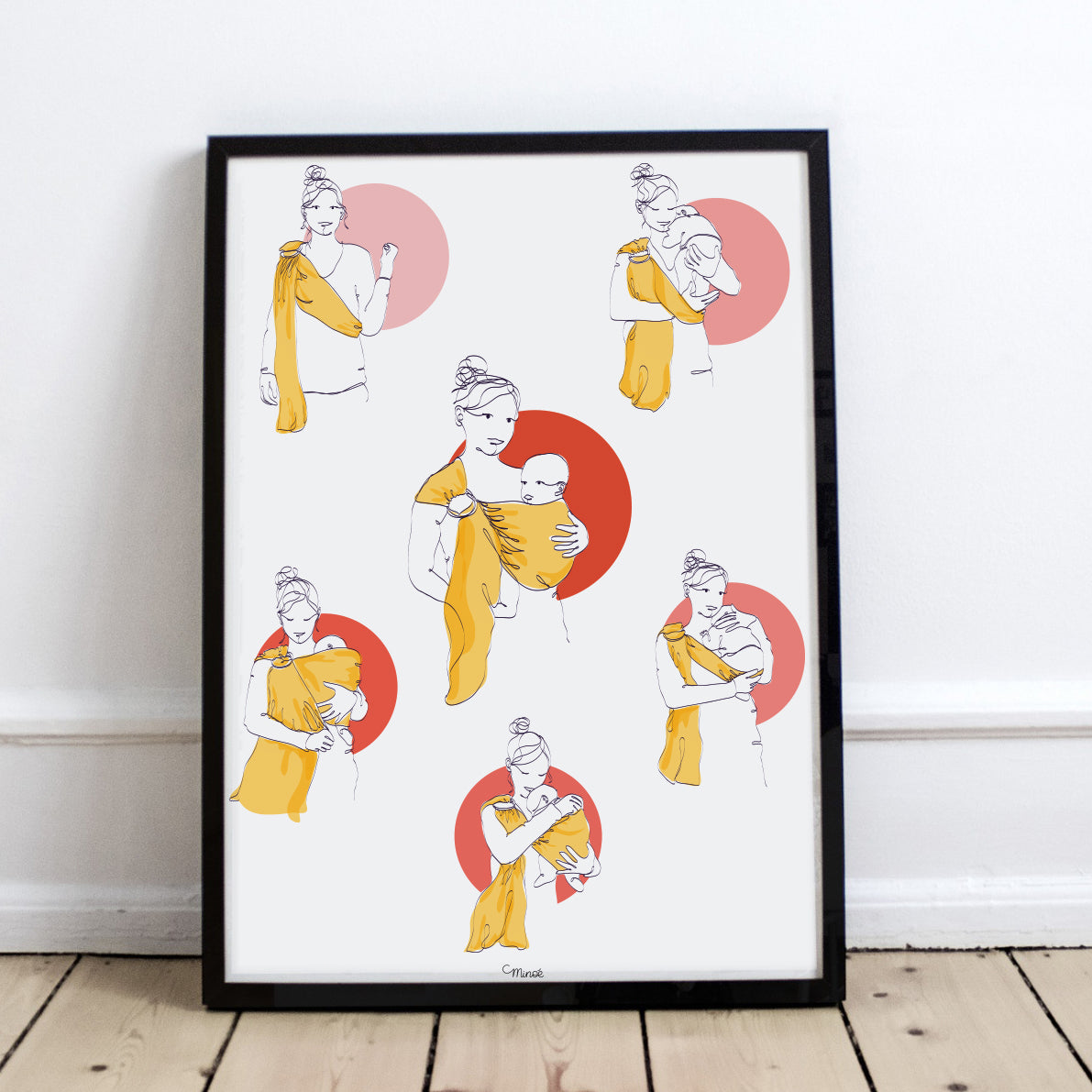 Illustration portage - non personnalisable