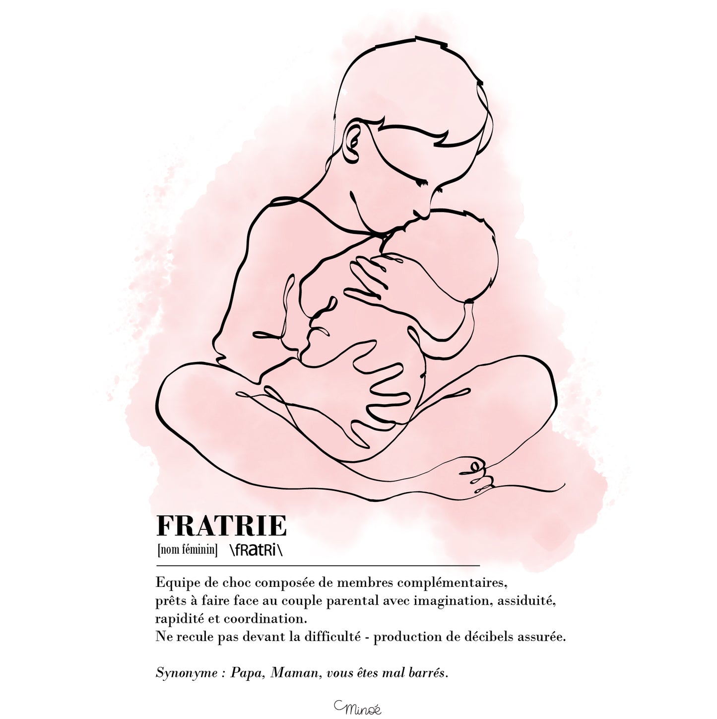 Illustration fratrie