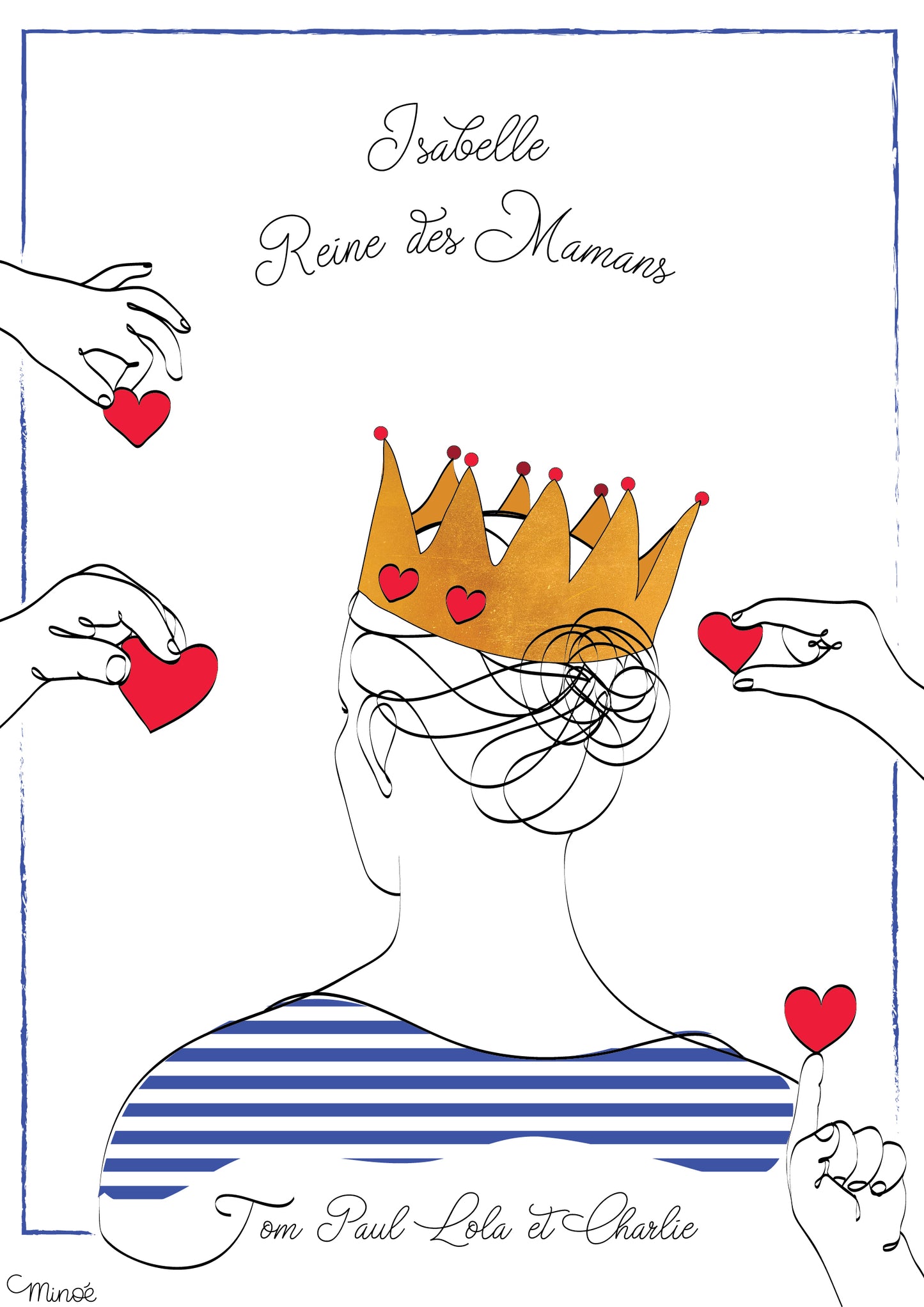 Illustration Reine des Mamans