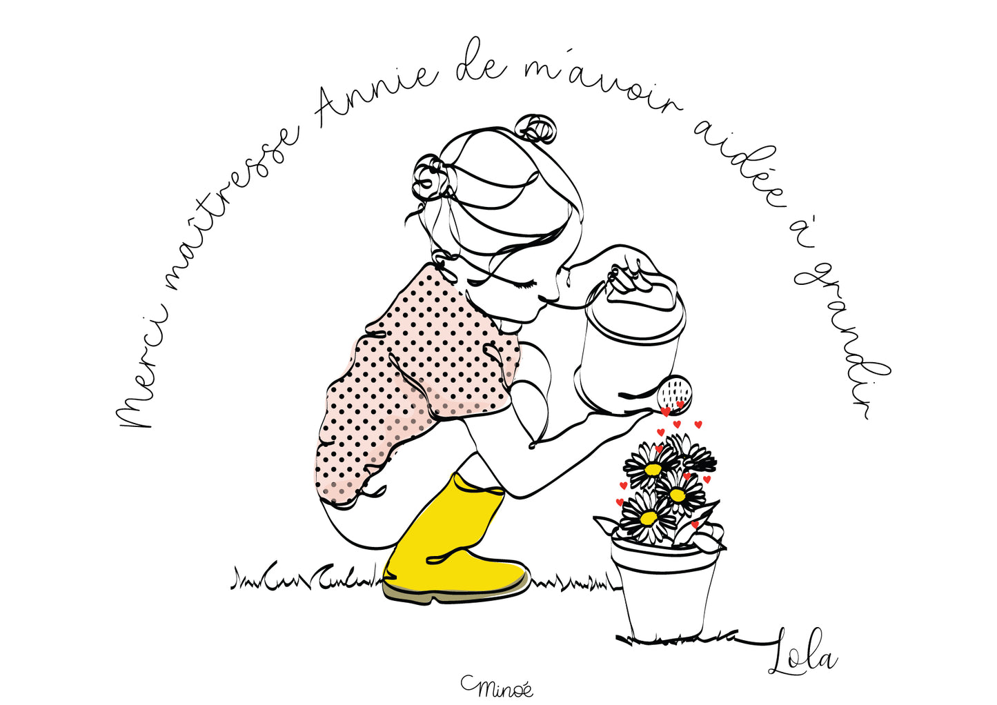 Merci de m'avoir aidé.e à grandir